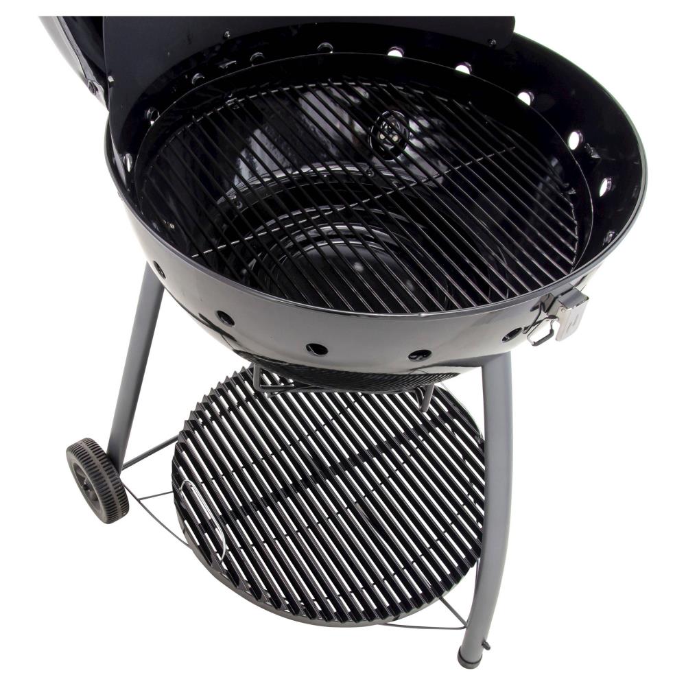 Char Broil Kettleman 25.8 in W Black Kettle Charcoal Grill at