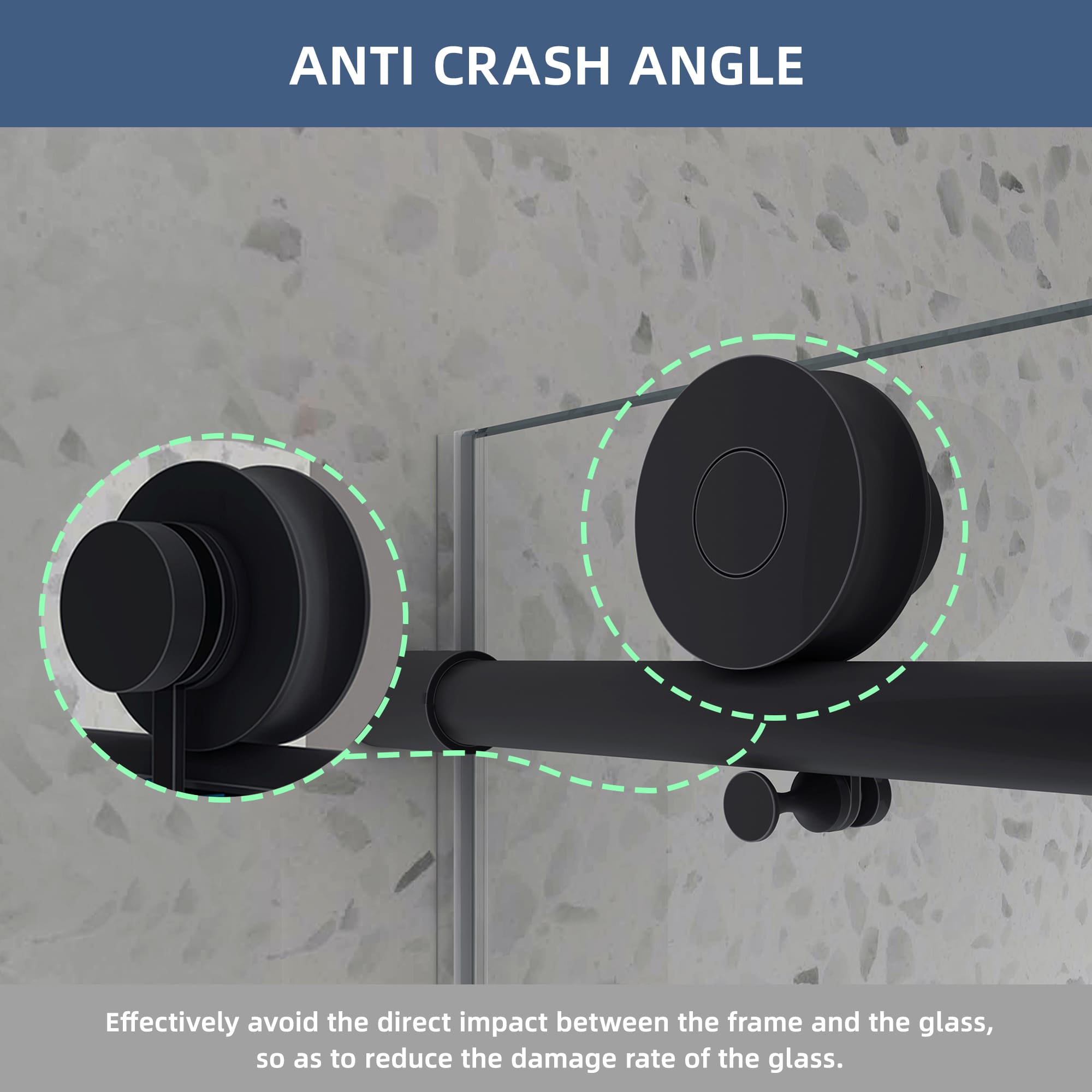 Misty Moon LW0406-CLN-LYM-5 Shower-Doors - View #6