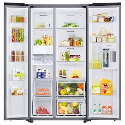 Samsung Side-by-Side Refrigerators at
