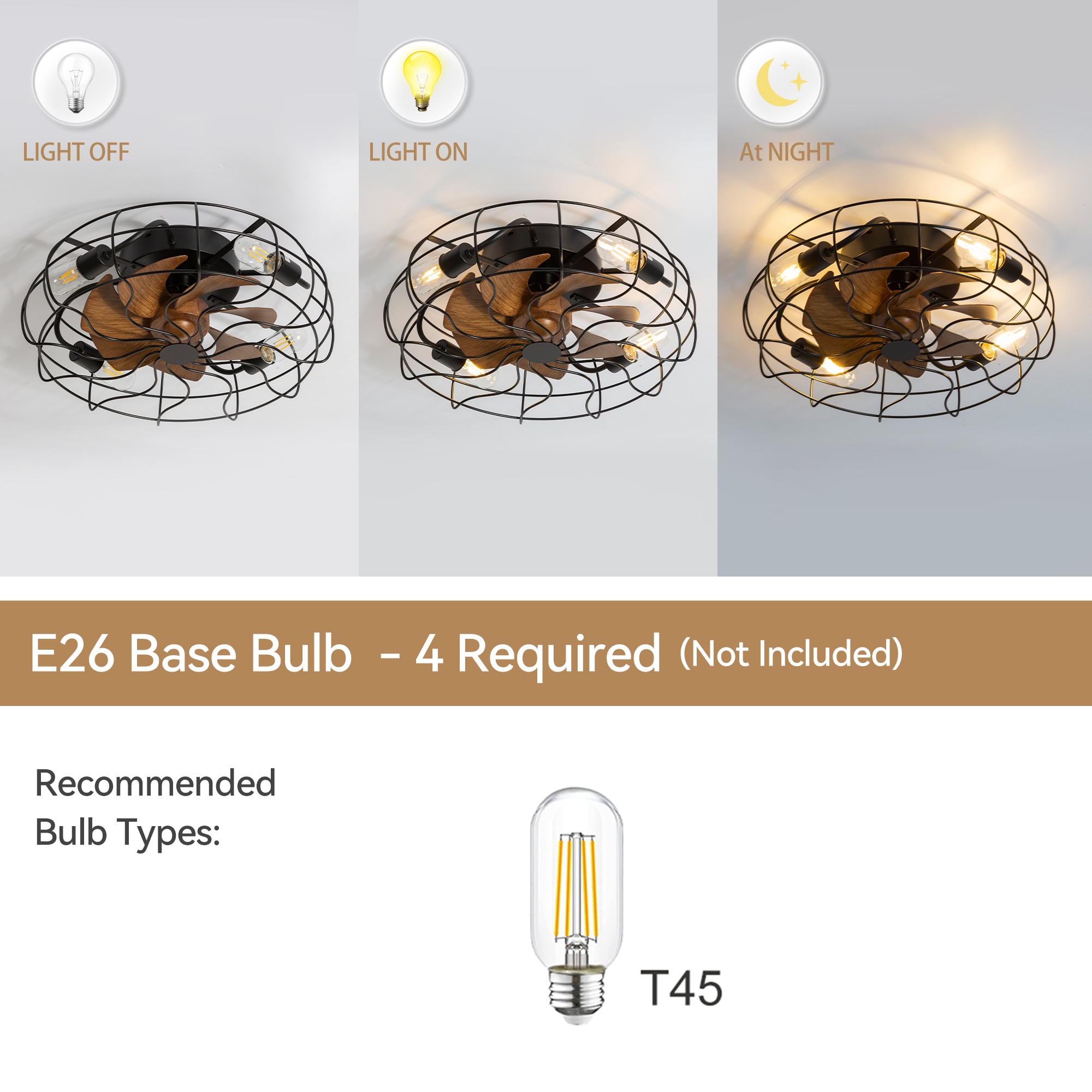 Breezary 33005-BK Ceiling-Fans - View #9