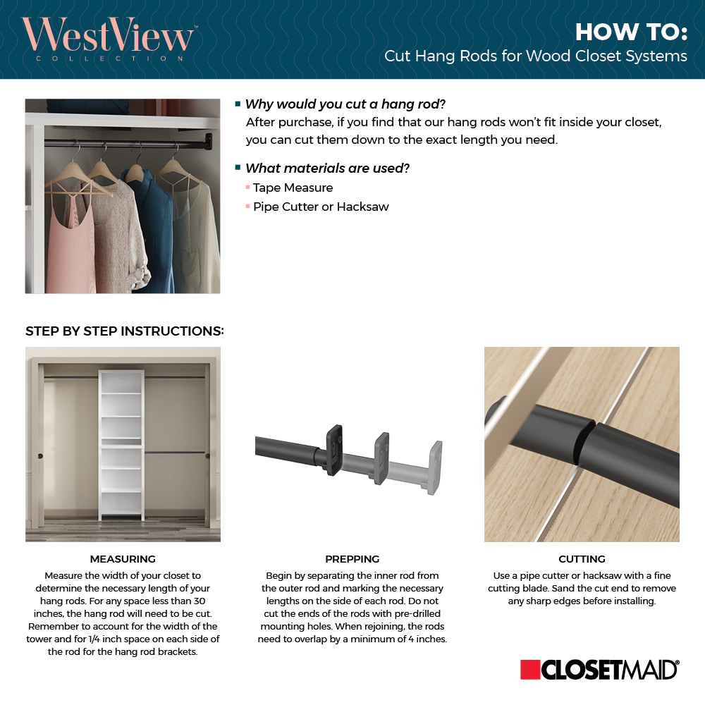 ClosetMaid 10000-04462 Wood-Closet-Kits - View #15