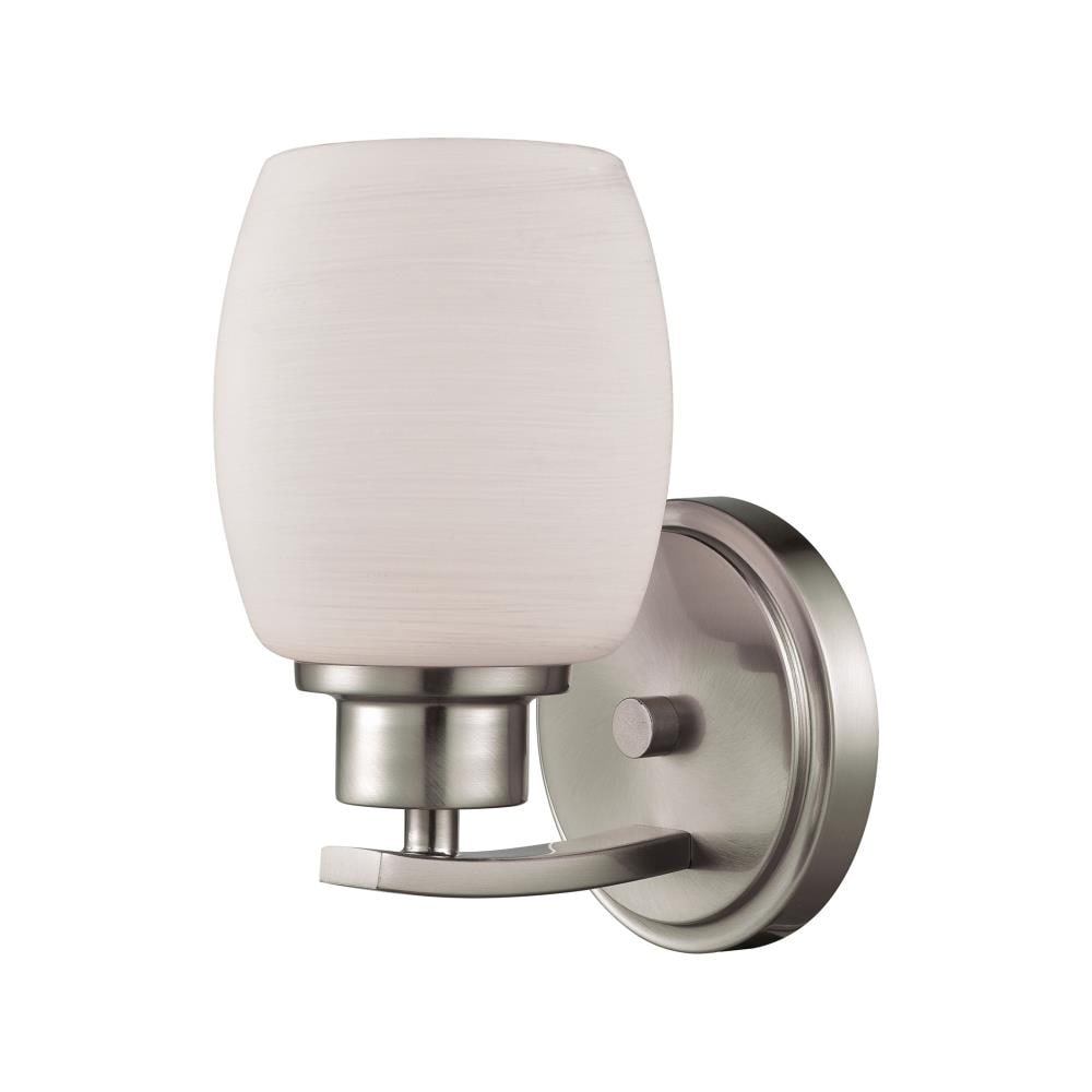 Thomas Lighting CN170172 Casual Mission 5-in 1 -Light Brushed Steel Transitional Vanity light