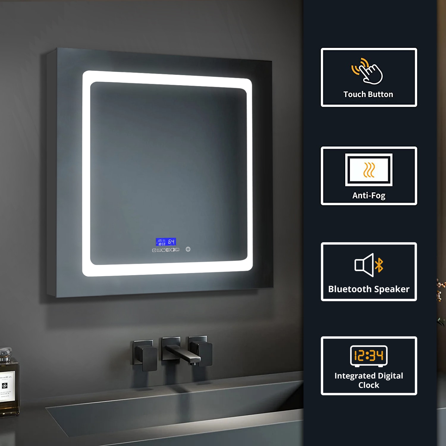Lexora LB3032LEDMC Bathroom-Medicine-Cabinets - View #3