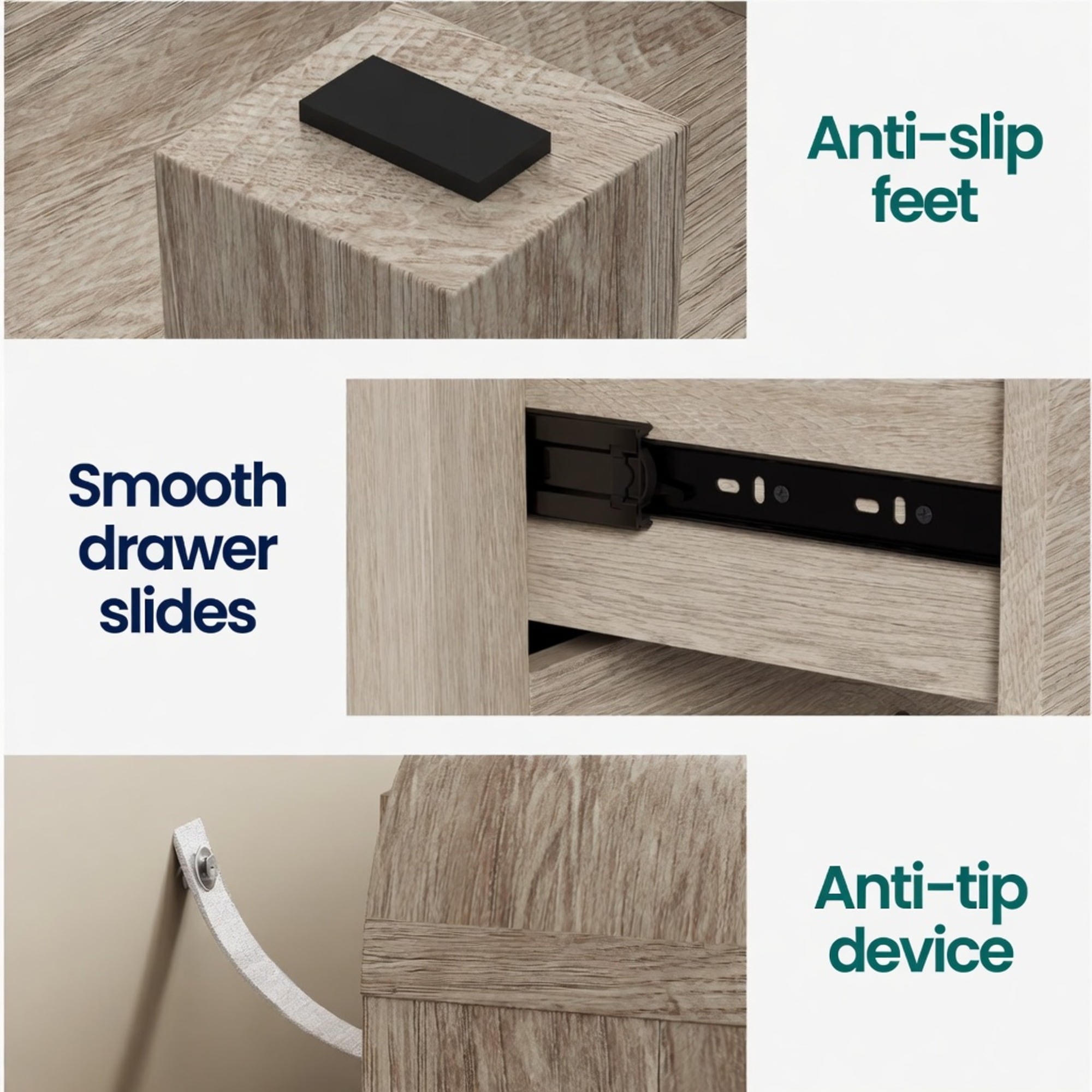 ZAKLOOP ZK082P529501 nightstands - View #3