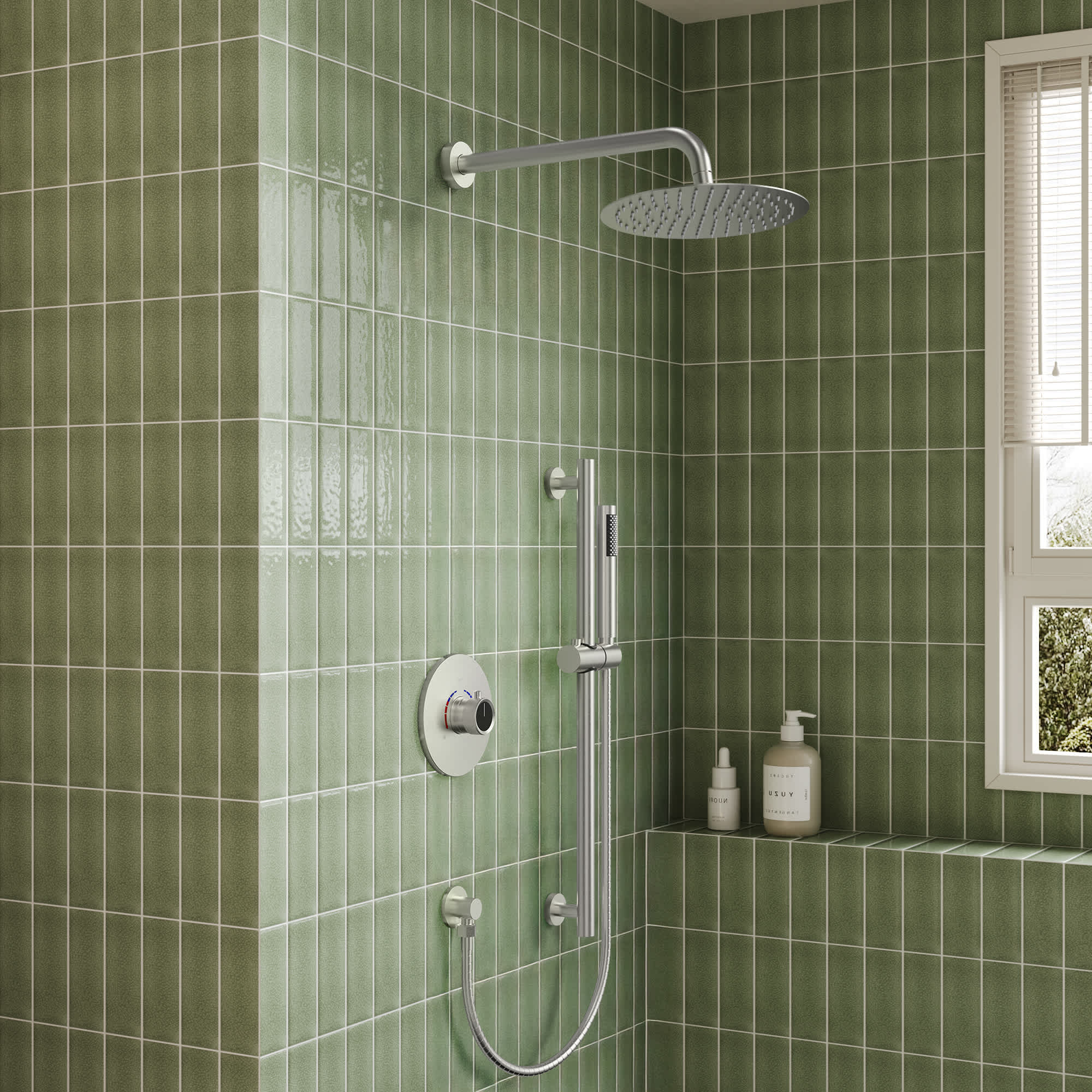 EVERSTEIN SFS-1013-NK10 Showerhead-Bar-Panels - View #14
