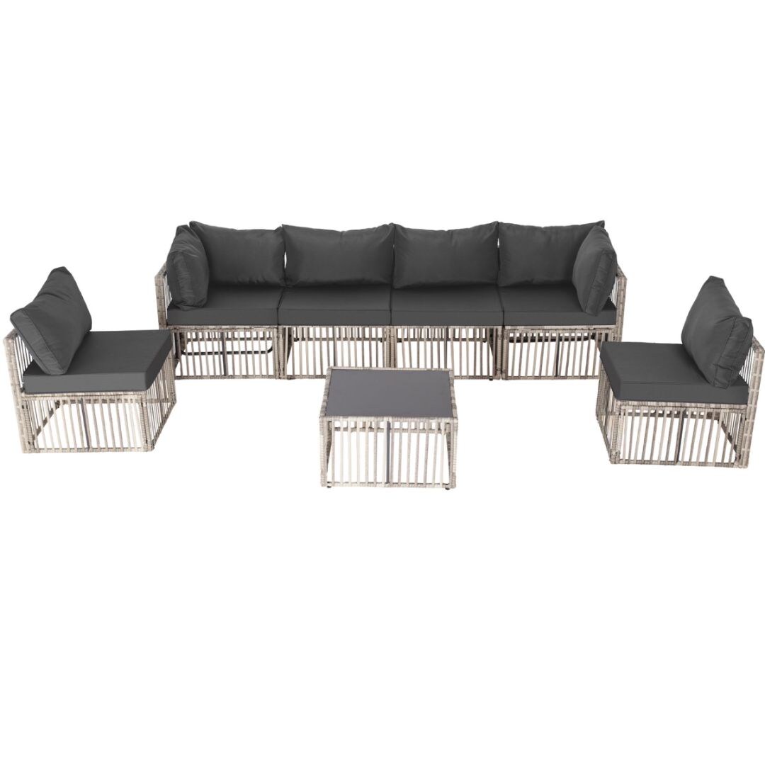 EarlGrove LS-HBKT0012GYGY Patio-Conversation-Sets - View #4