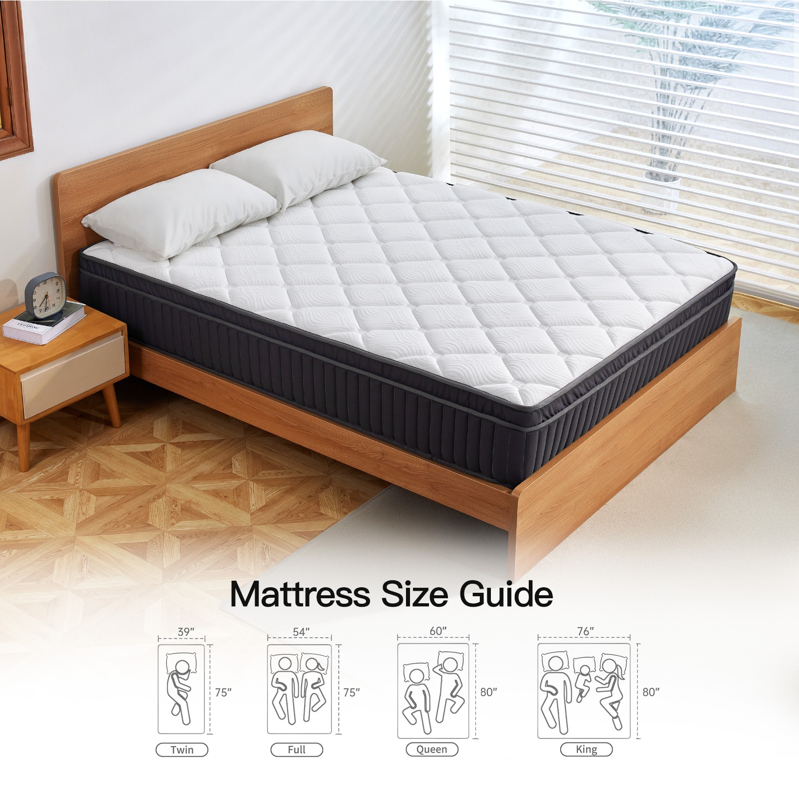 Ifluous LSMH12-12T Mattresses-Boxsprings - View #5