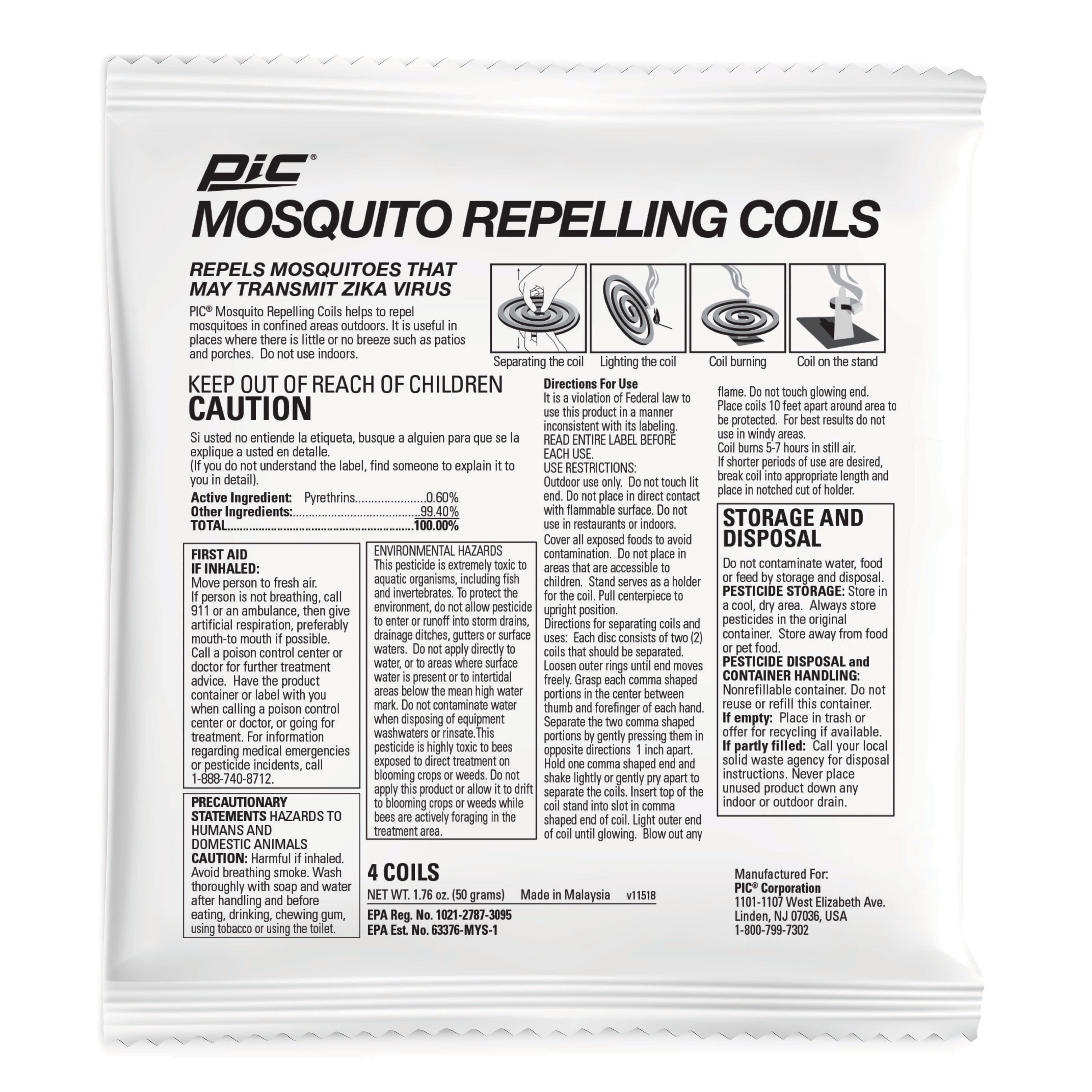 PIC C-4-36-H Insect-Repellent - View #5