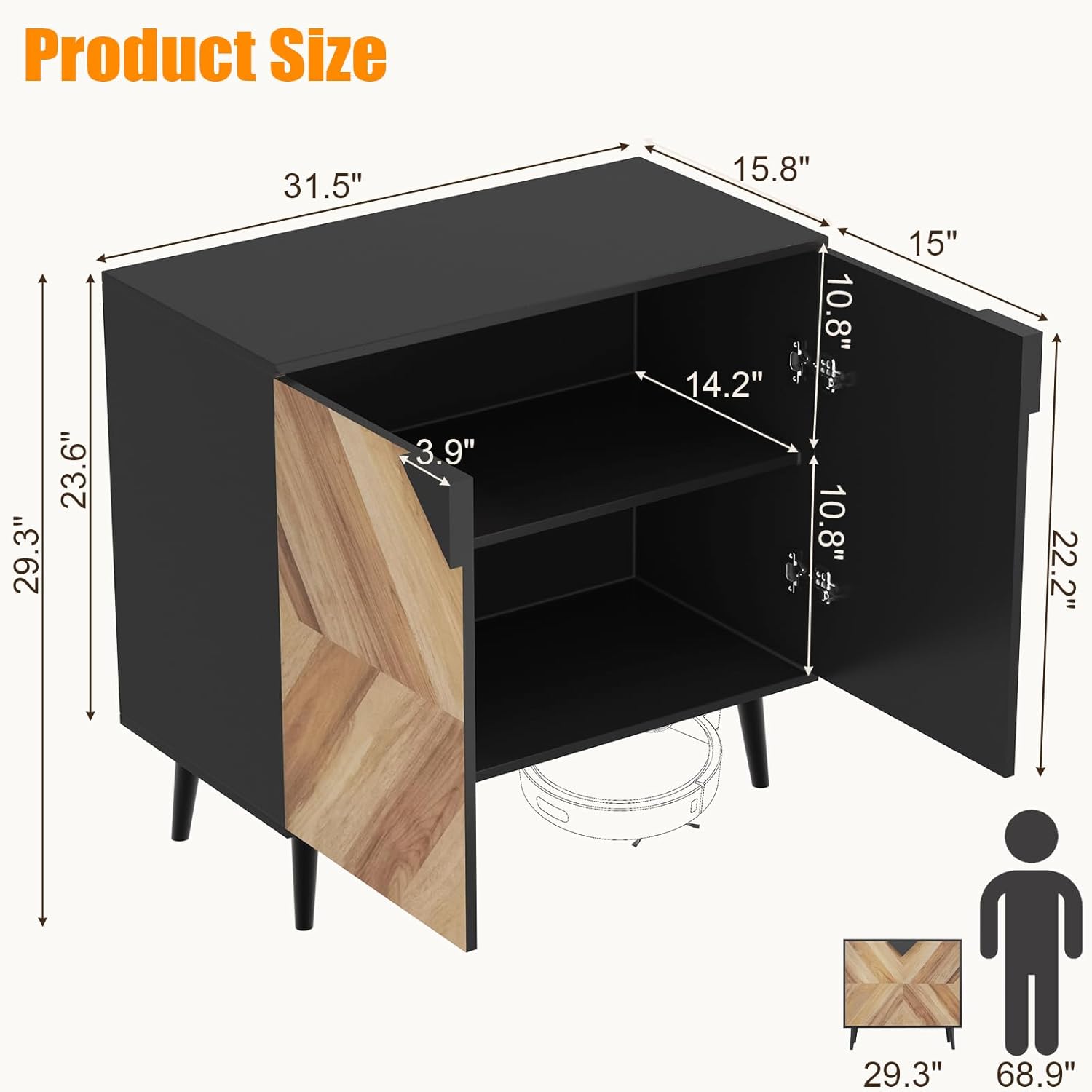 Qeetex AWEPHK33M4PVCD Cabinets-Kitchen - View #2