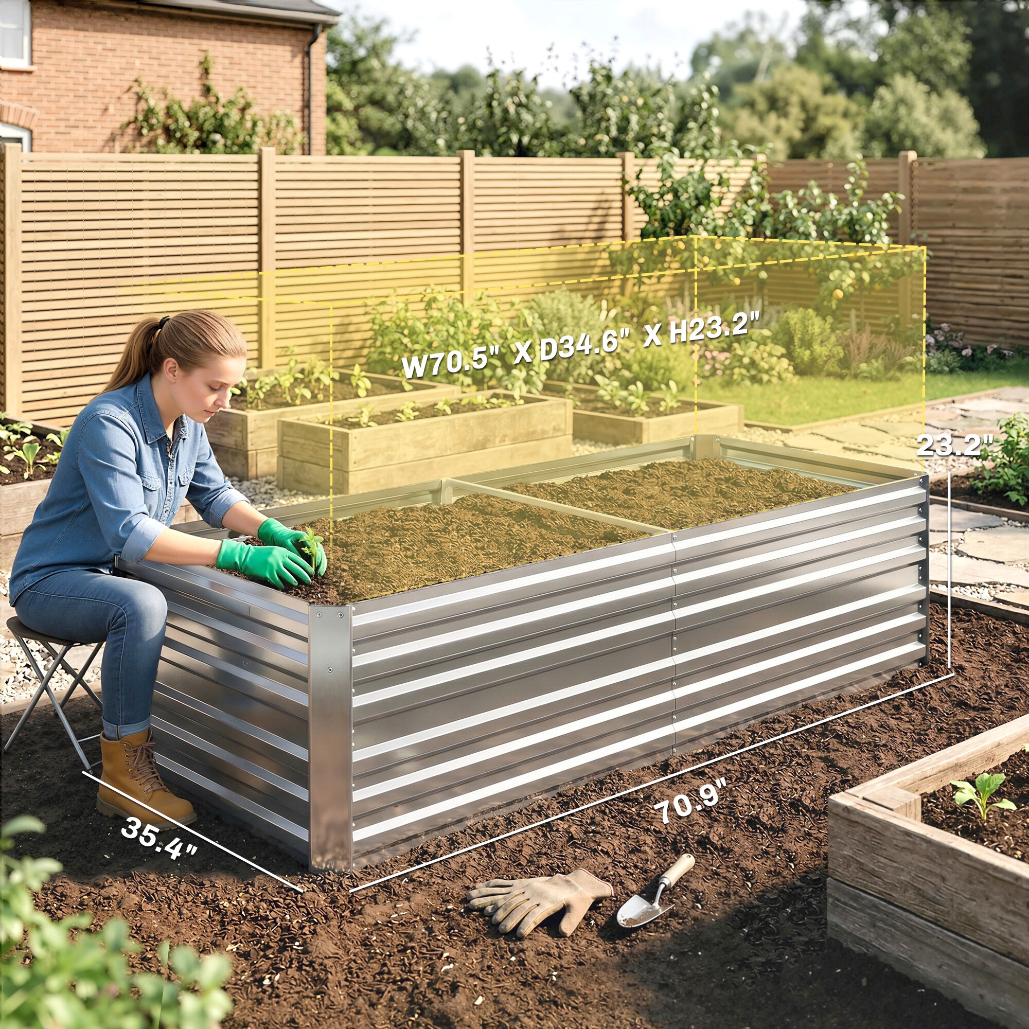 Tinyhomie LW-WEM-1877 Raised-Garden-Beds - View #5