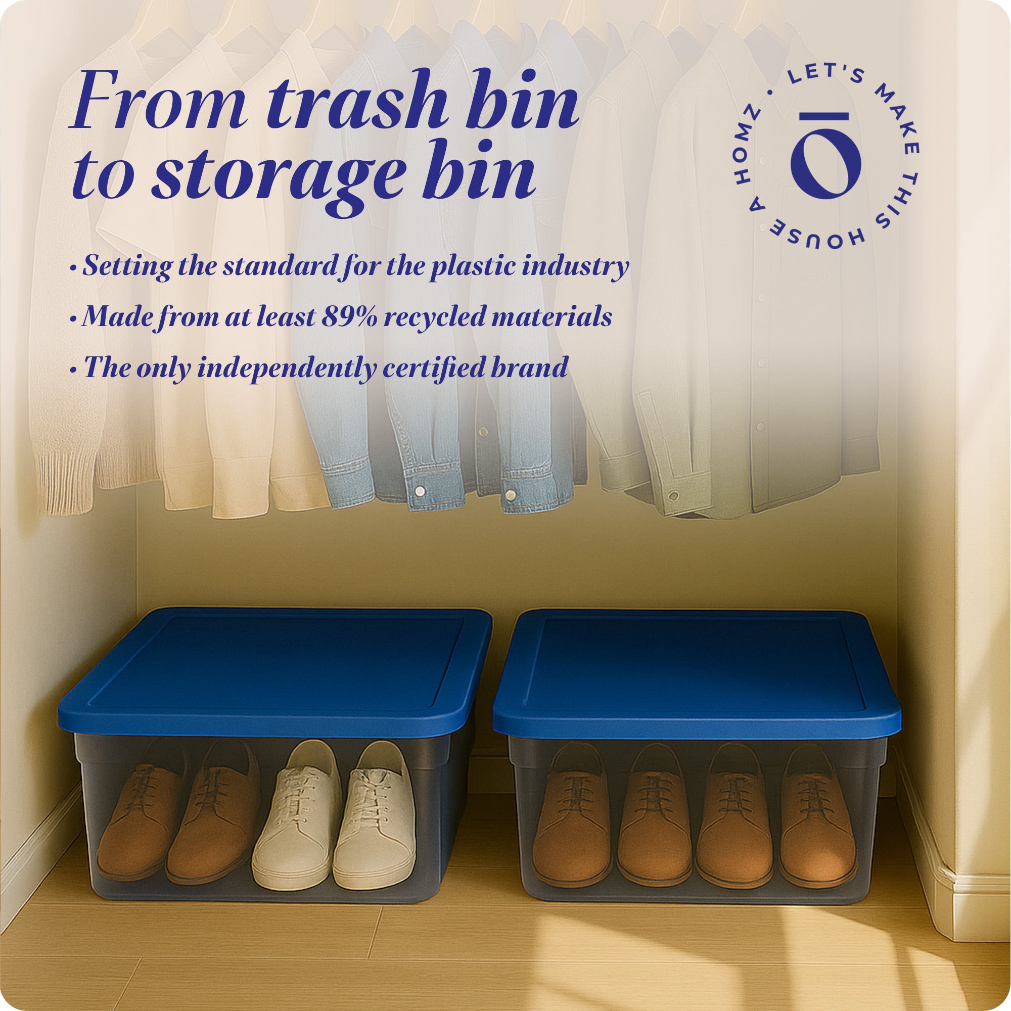 Homz Products 323719 Plastic-Storage-Totes - View #7