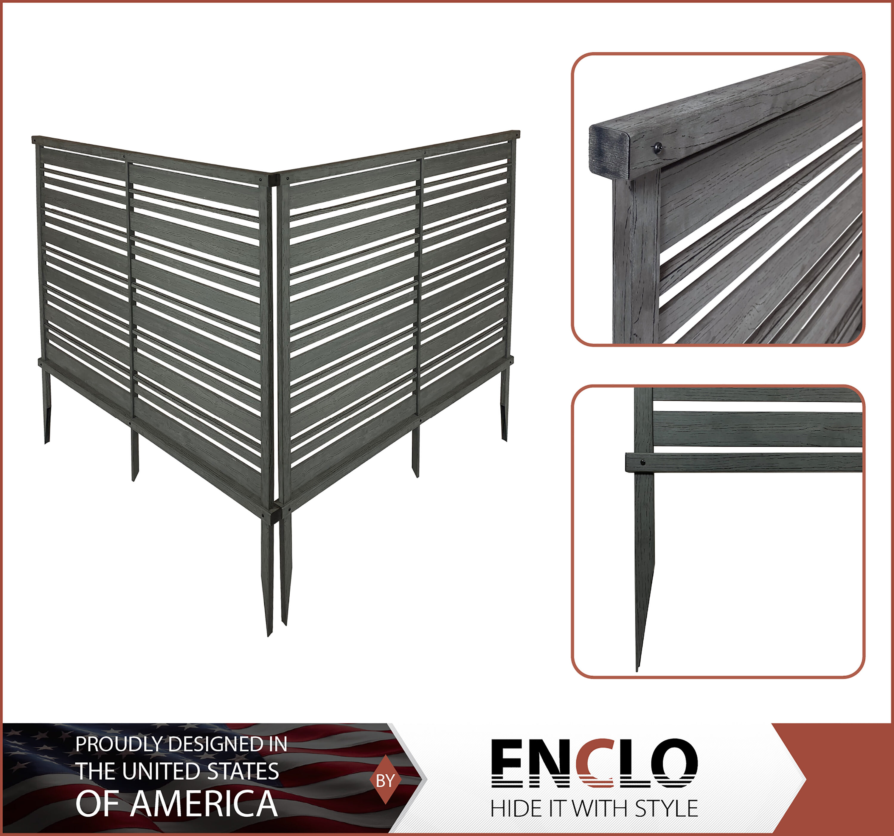 Enclo Privacy Screens EC18015 Outdoor-Privacy-Screen - View #2