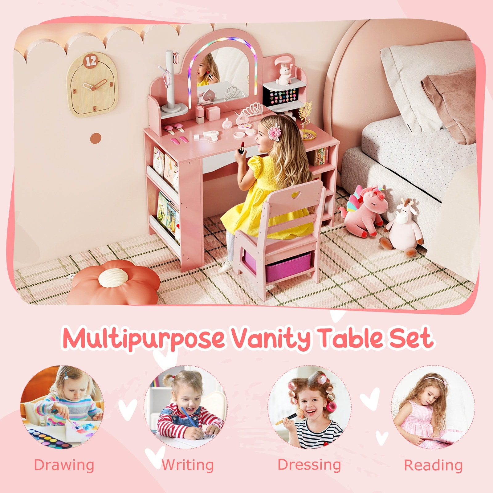 Volenca VOL-7D1OLU Bedroom-Vanities - View #5