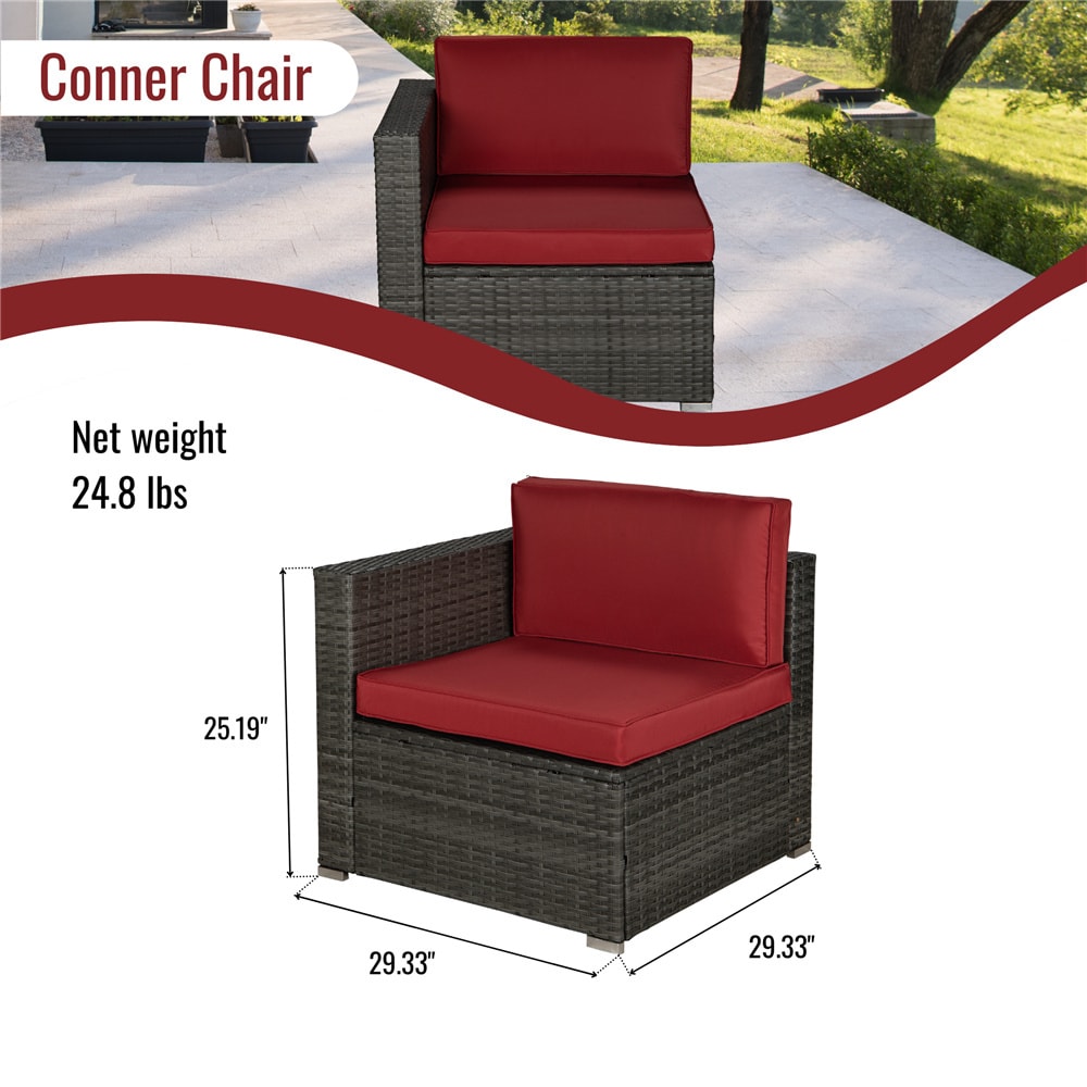 Afoxsos LWMX119 Patio-Conversation-Sets - View #13