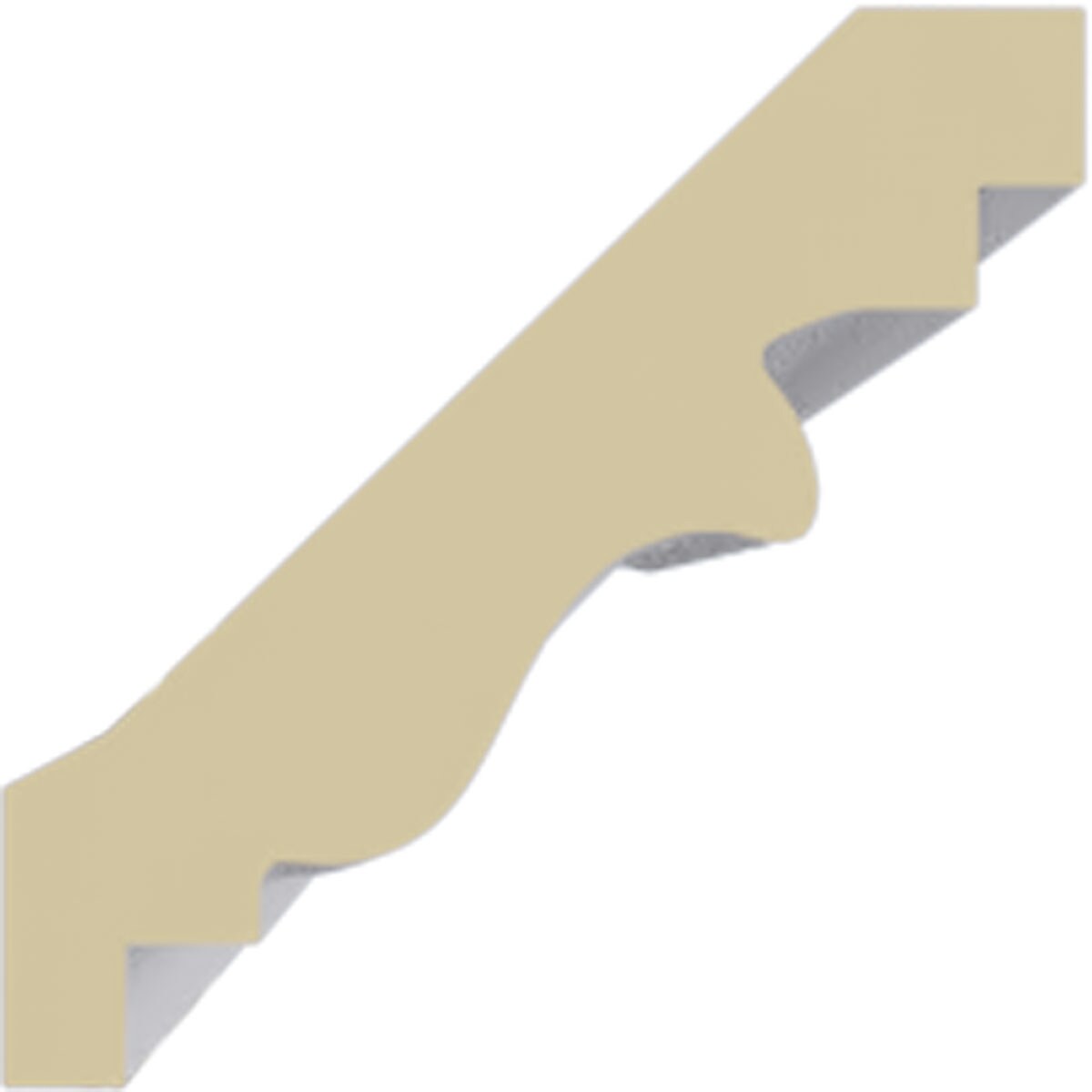 Ekena Millwork MLD02X02X03WH-CASE-2 Crown-Moulding - View #2