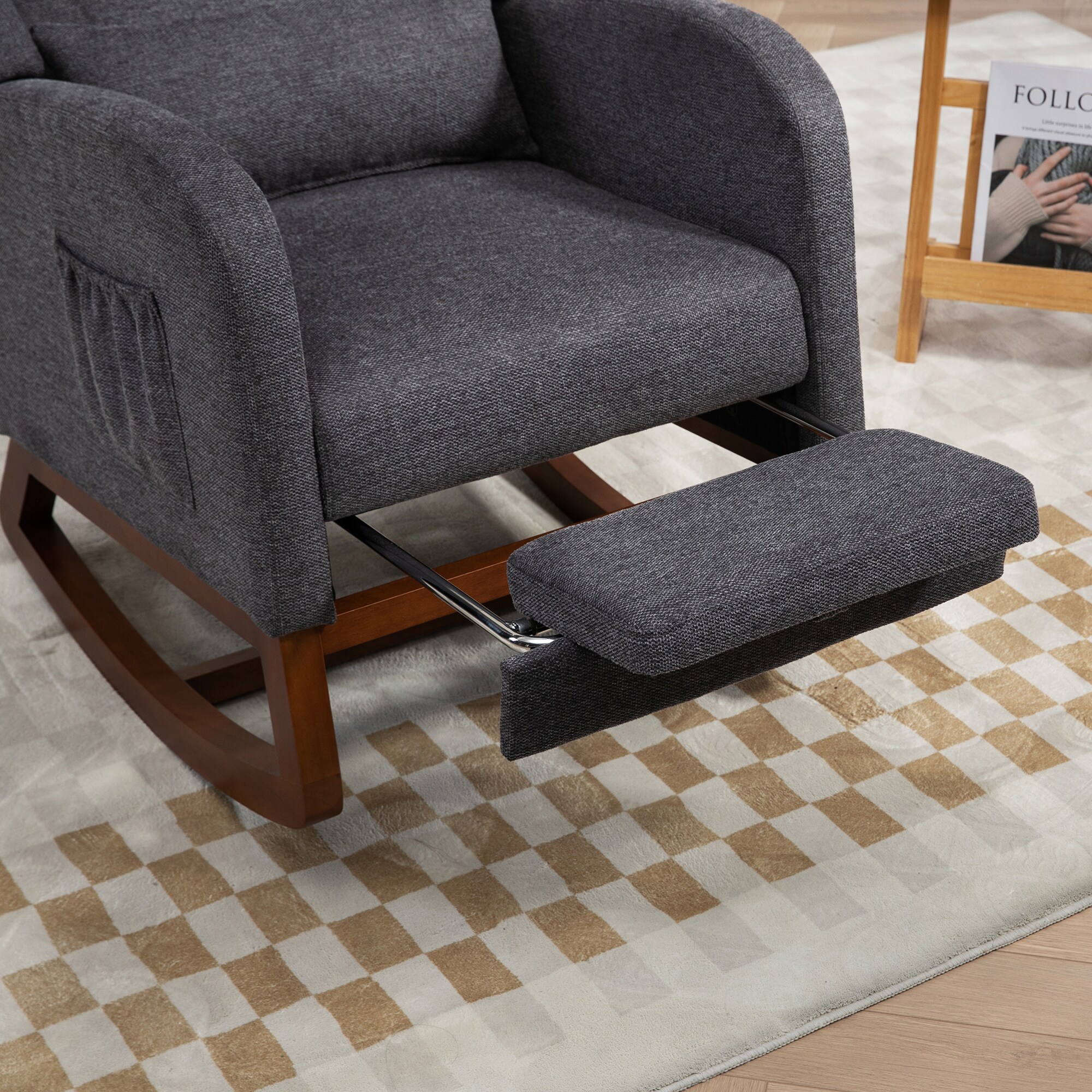 Aortzio HM-A5030-CHARCOAL chairs - View #8