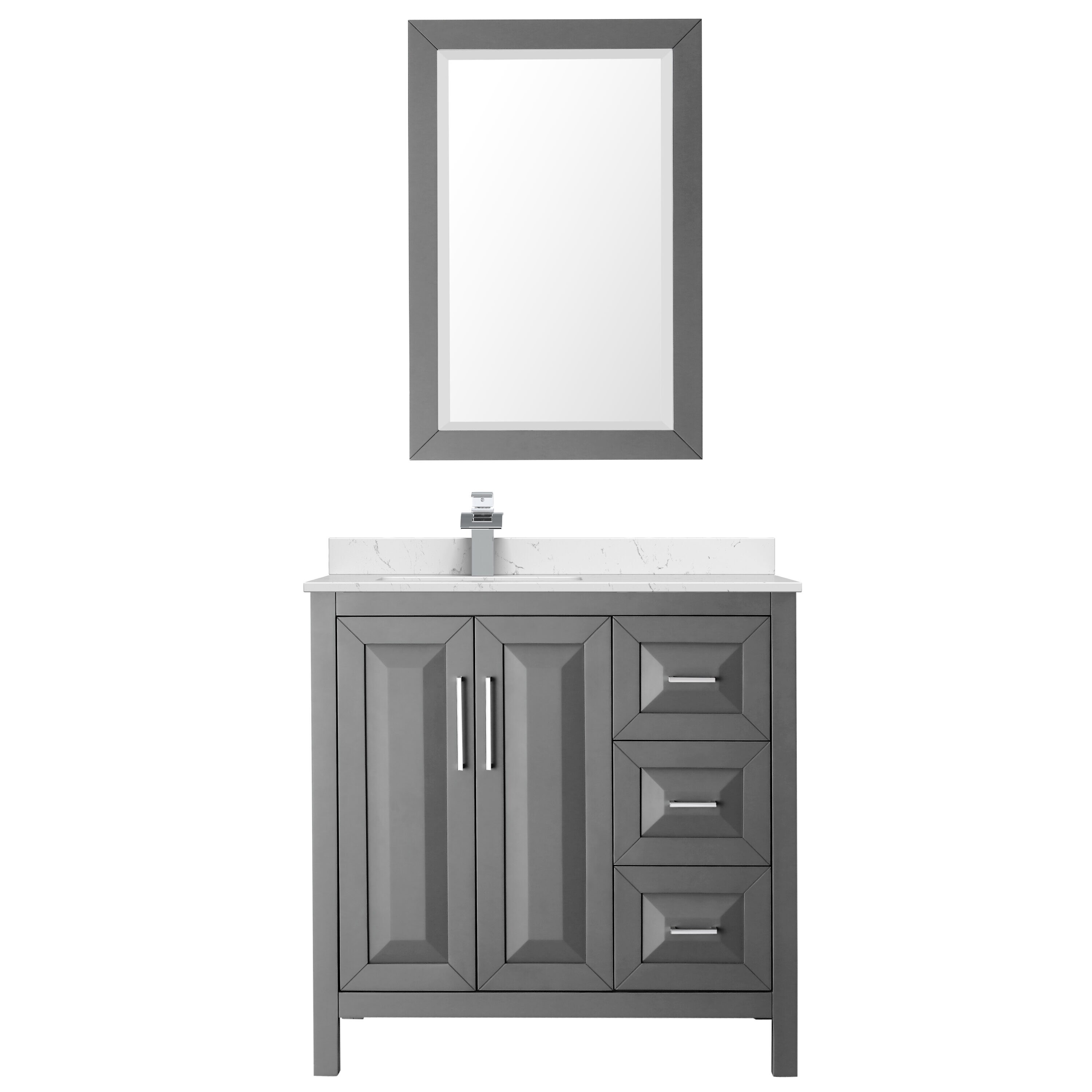Wyndham Collection WCV252536SGBWCUNSMED Bath-Vanity-Combo - View #3