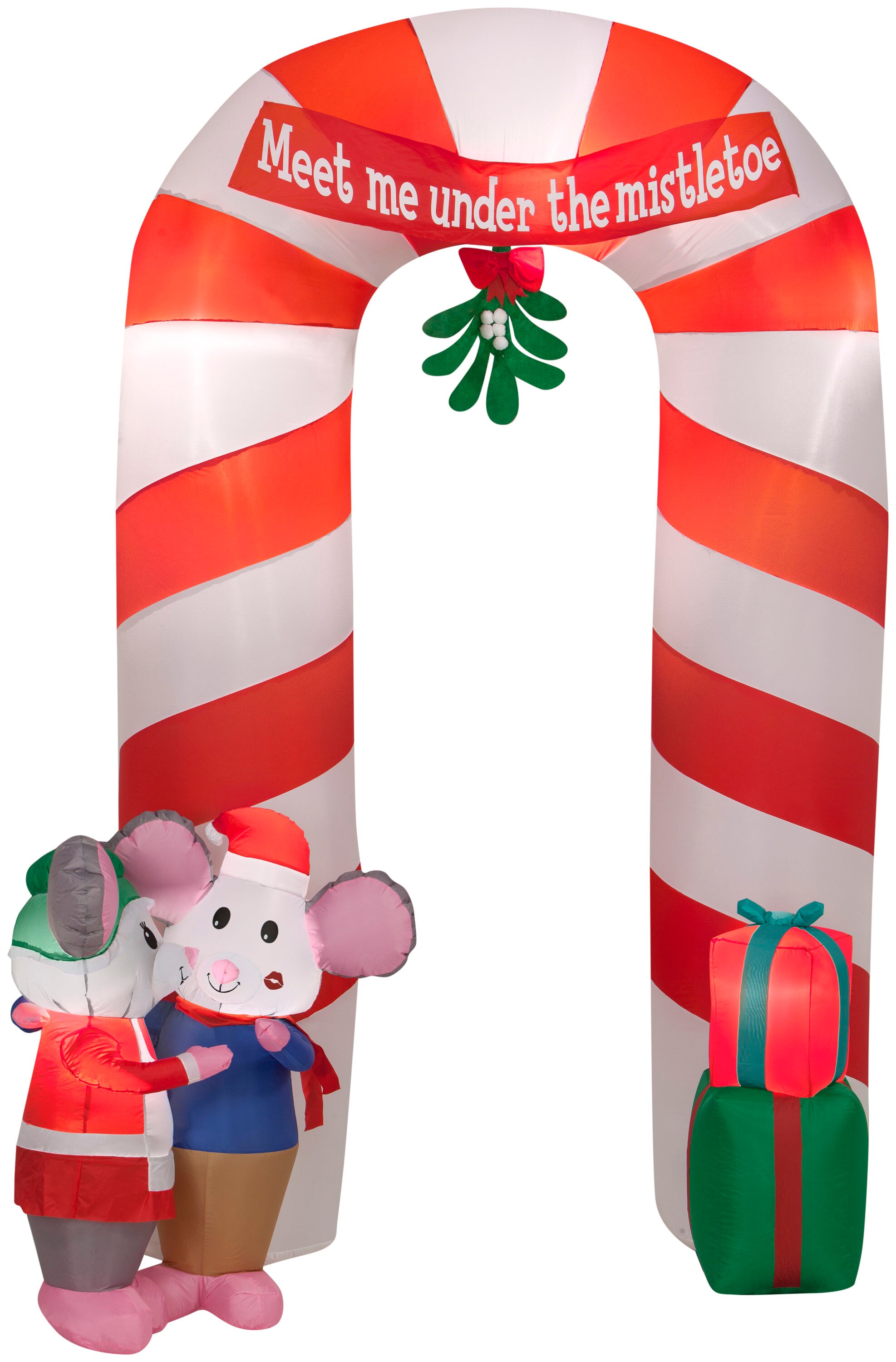 Gemmy 36801 8.96-ft Lighted Christmas Inflatable Archway