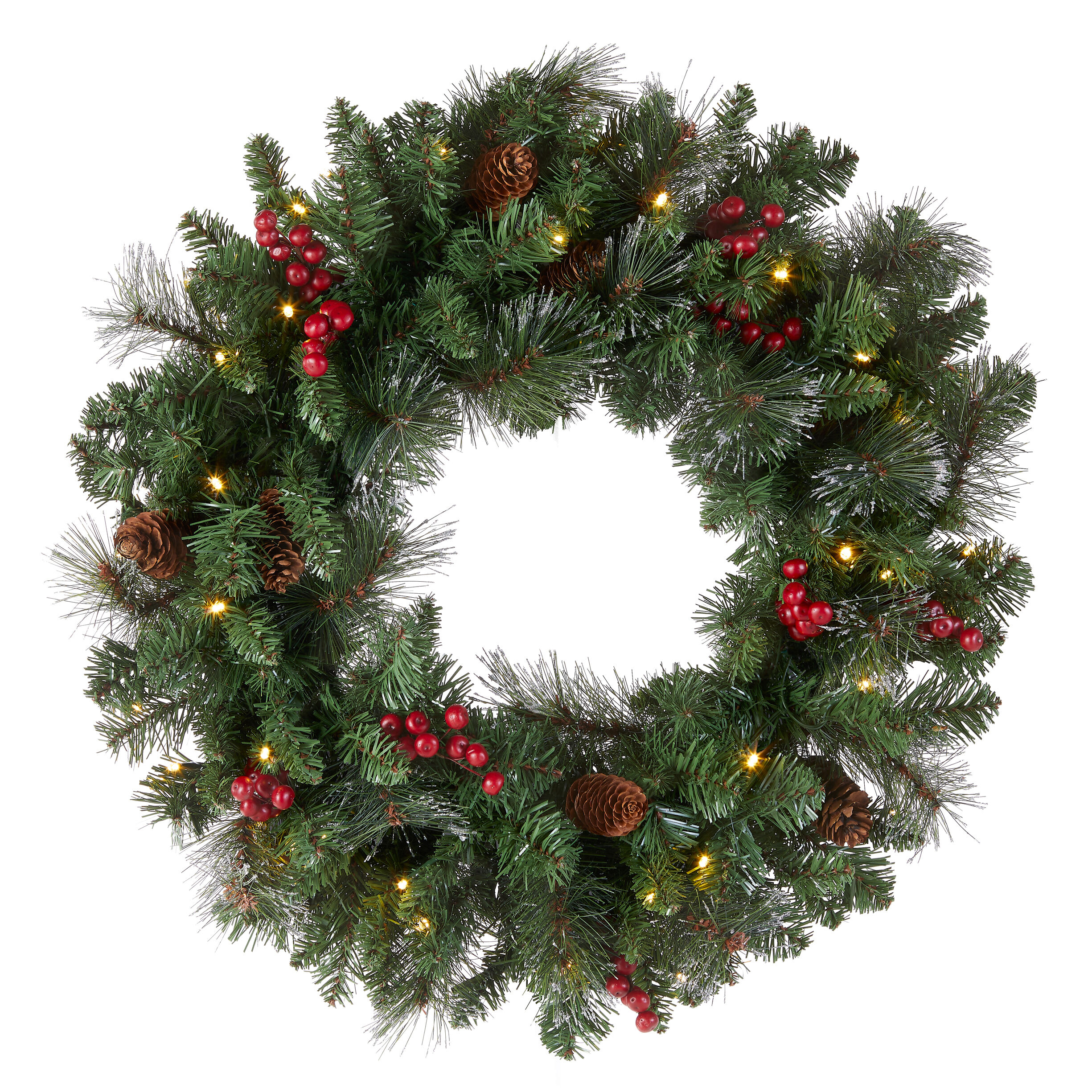 National Tree Company CW7-306-24W-B1 Artificial-Christmas-Wreaths - View #10