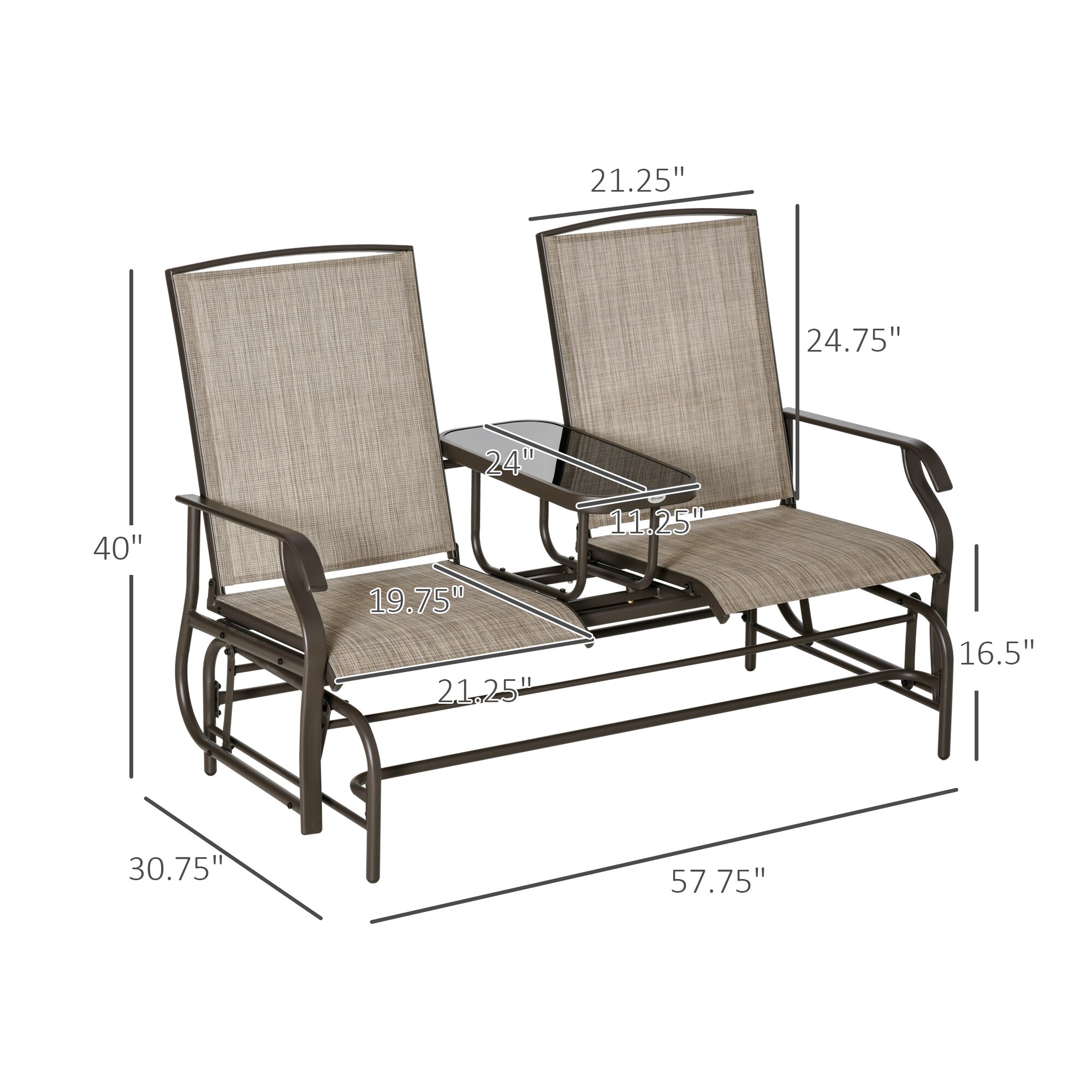 LUXEYARD DS-Y-YC-932 Patio-Chairs - View #3