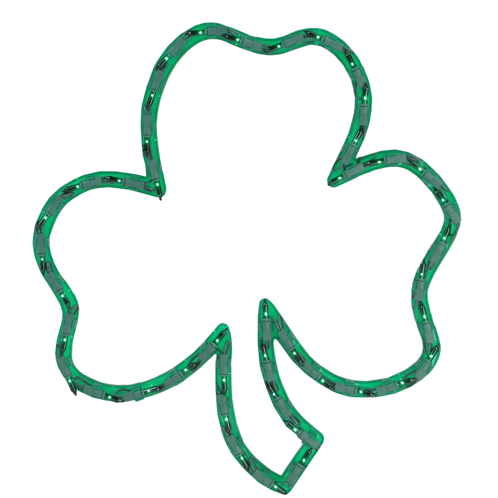 Northlight 34175077 17-in H Lighted St. Patrick's Day Window cling