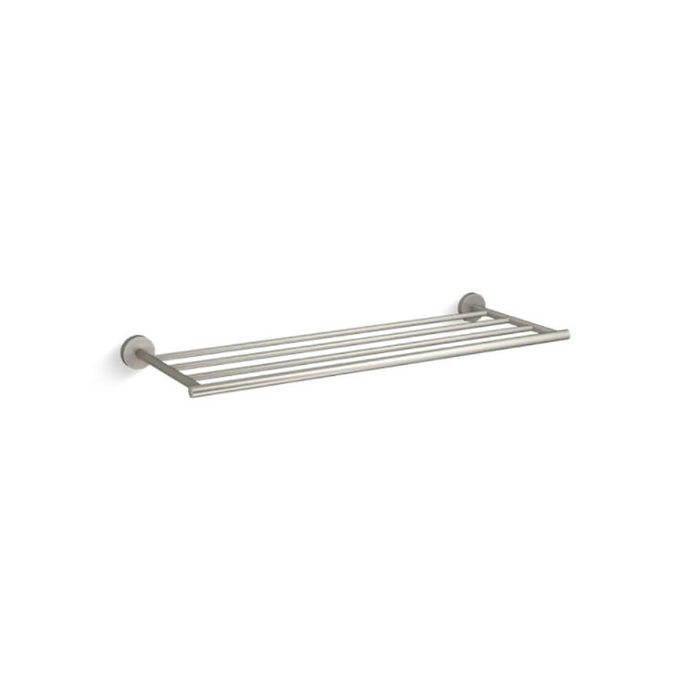 KOHLER K-27294-BN Elate 24-in Vibrant Brushed Nickel Wall mount Single Towel Bar