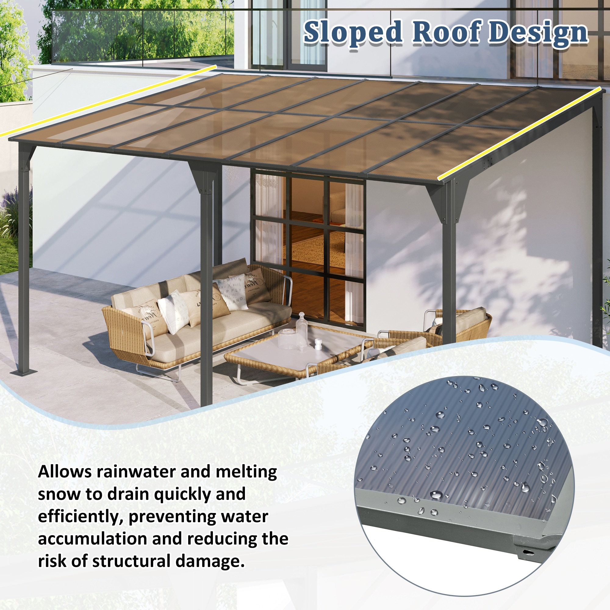 LOVMOR SF-L-N719Z000180E Wood-Resin-Gazebos - View #5