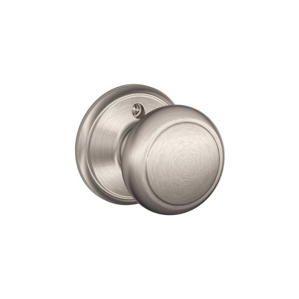 Schlage  F170AND Andover NonTurning OneSided Dummy Door Knob
