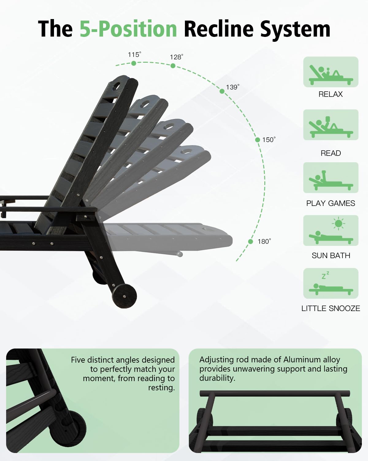 Clihome CL-NI-57076 Patio-Chairs - View #5