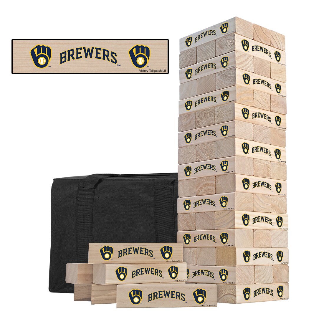 Victory Tailgate 1929346 Milwaukee Brewers Outdoor Stacking game