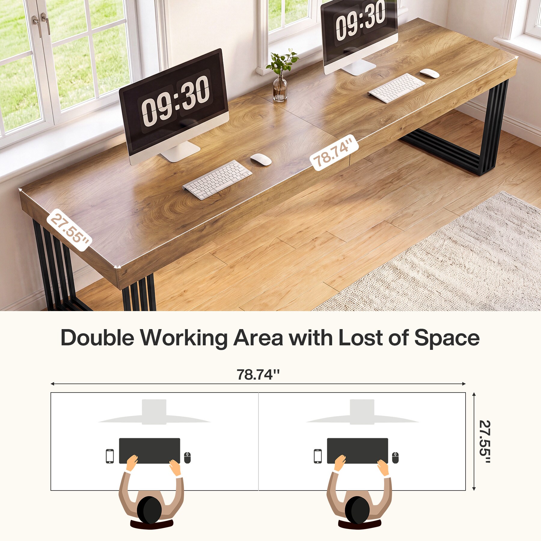 Tribesigns LWOYJL-2026YY desks - View #7