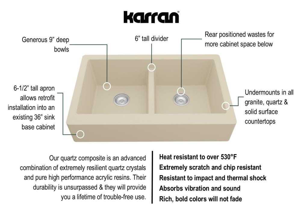 Karran QAR-750-BI Kitchen-Sinks - View #3