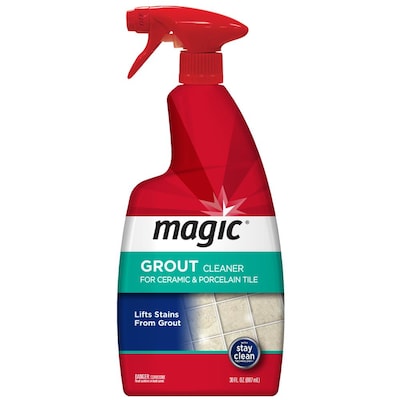 Magic 30 Oz Grout Cleaner In The, Cleaning Ceramic Tile Grout Lines