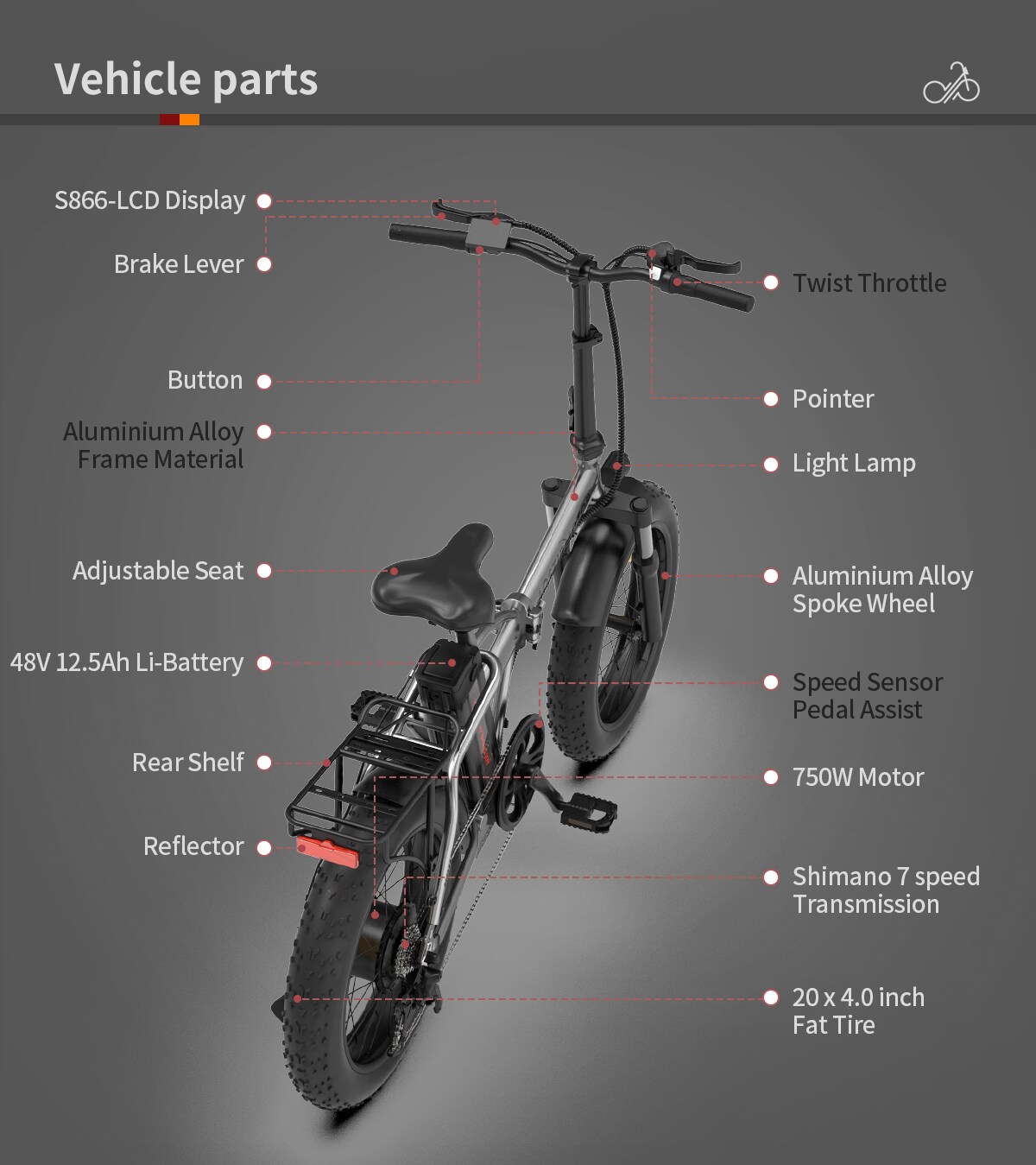 Xspracer ML-EBI451 bikes - View #10