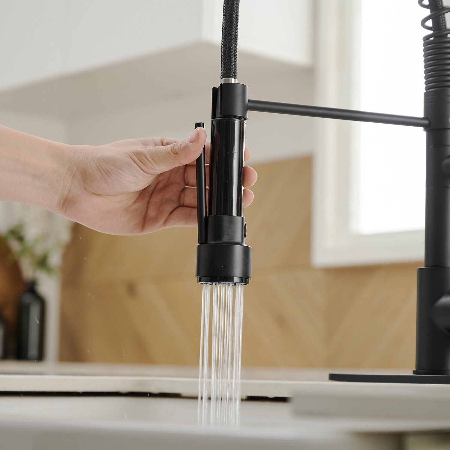 BWE A-94008-BLACK Kitchen-Faucets - View #6