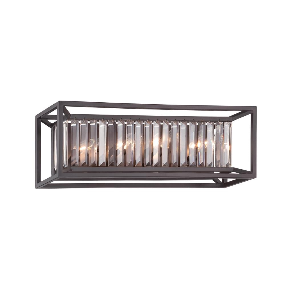 Designers Fountain 87404-VB Linares 4-Light Vintage Bronze Transitional Vanity Light