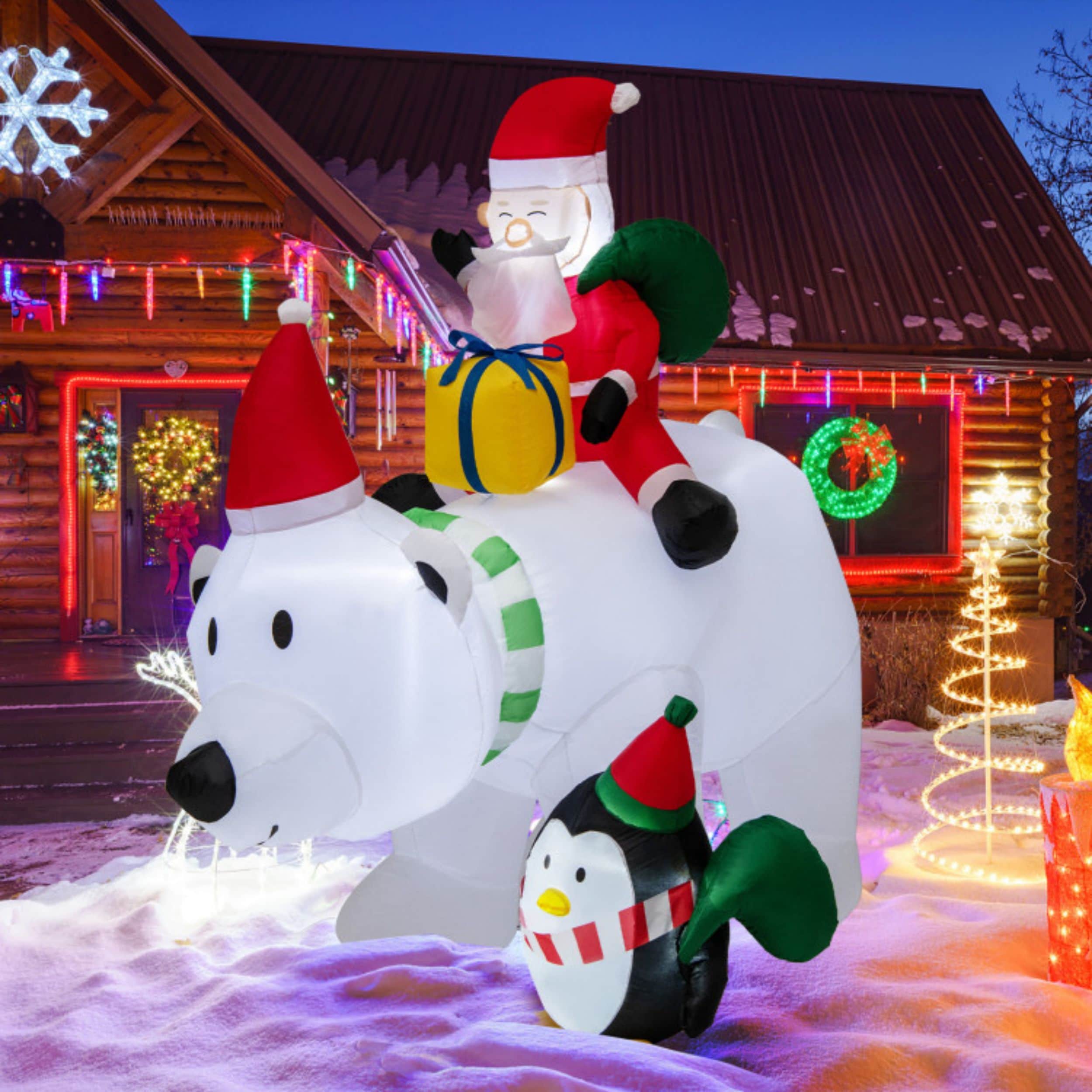 WELLFOR HYZ23981US Christmas-Inflatables - View #2