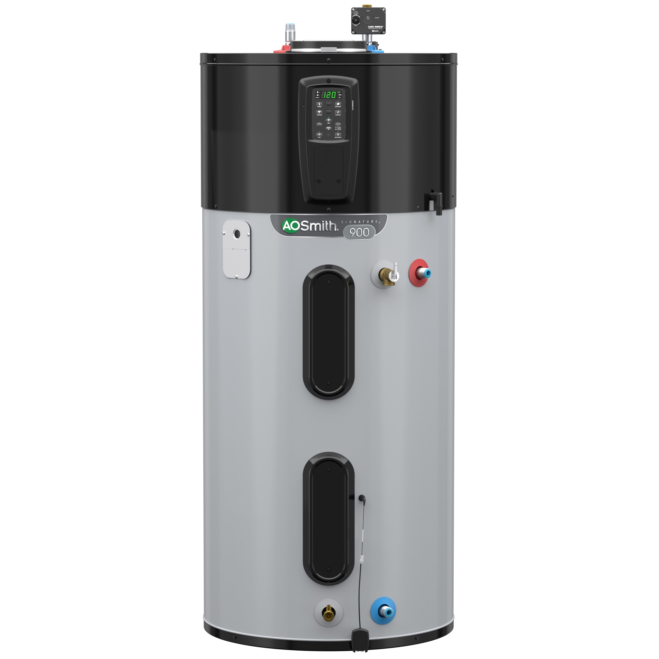 A.O. Smith Signature 900 66-Gallon Tall 10-year Warranty 240-volt Smart Hybrid Grid Capable Heat Pump Water Heater with Leak Detection and Automatic Shut-off