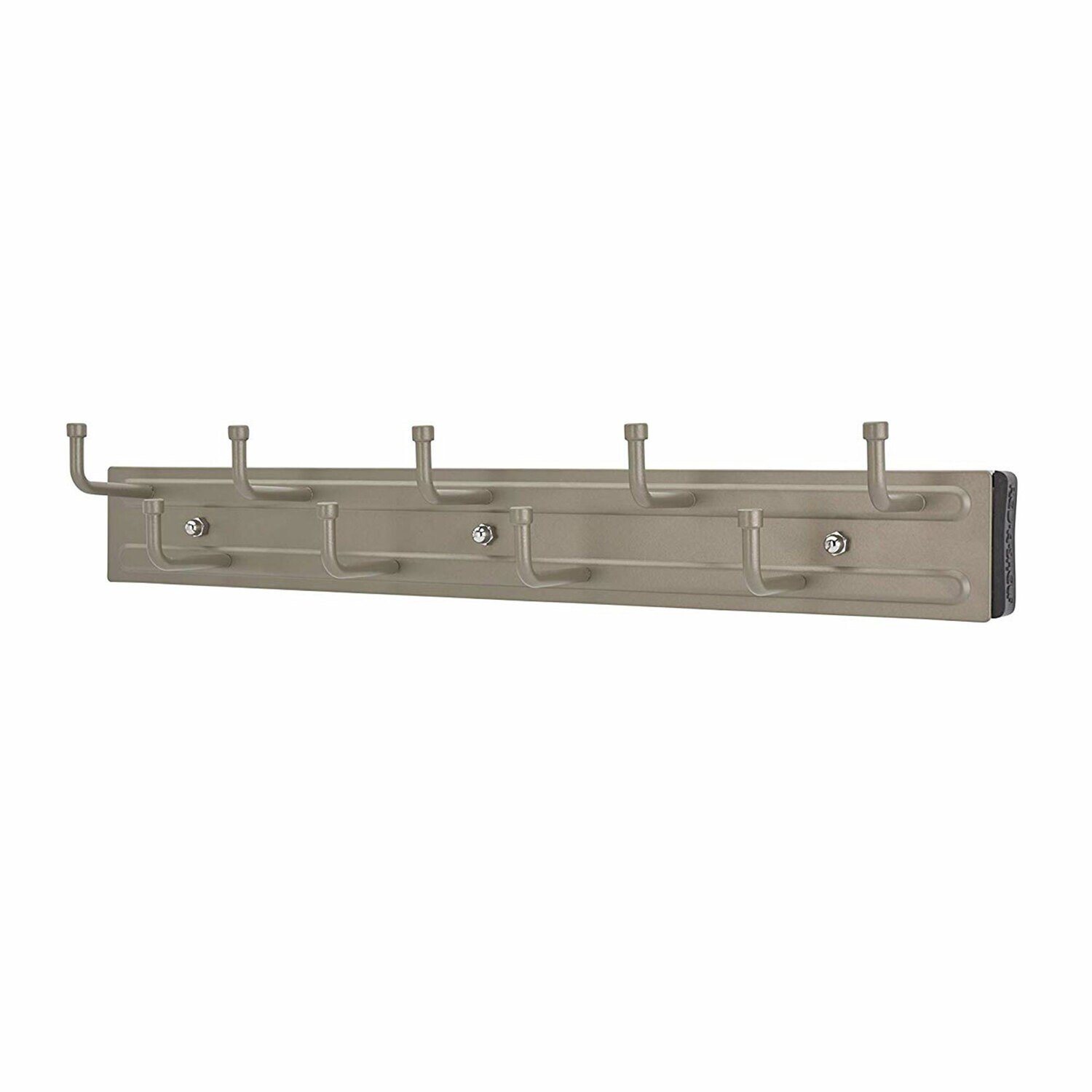Rev-A-Shelf 156940 14-Inches L x 1.88-Inches H Extendable Satin nickel Metal Closet Rod with Hardware