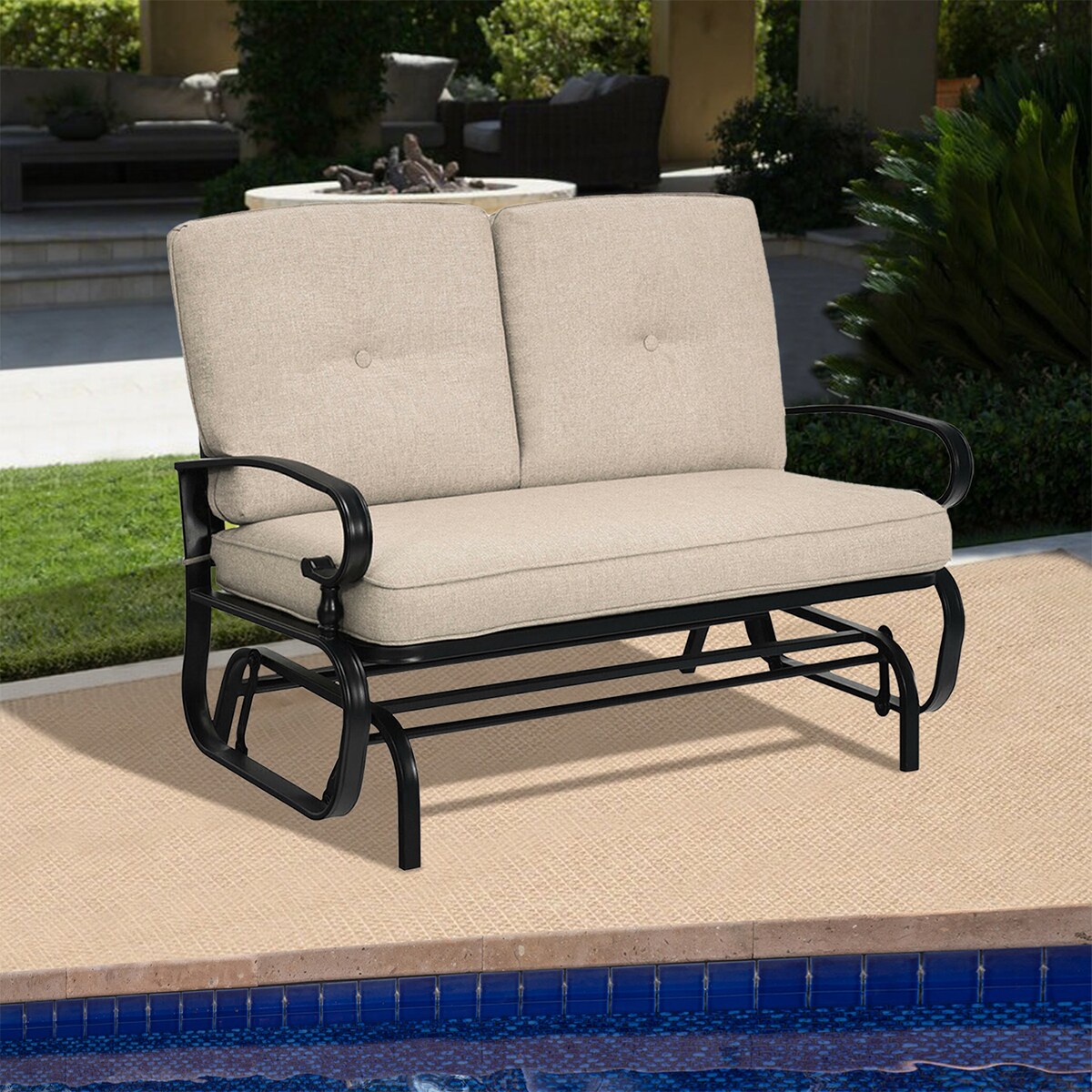 WELLFOR TDJ10178BE Patio-Chairs - View #7