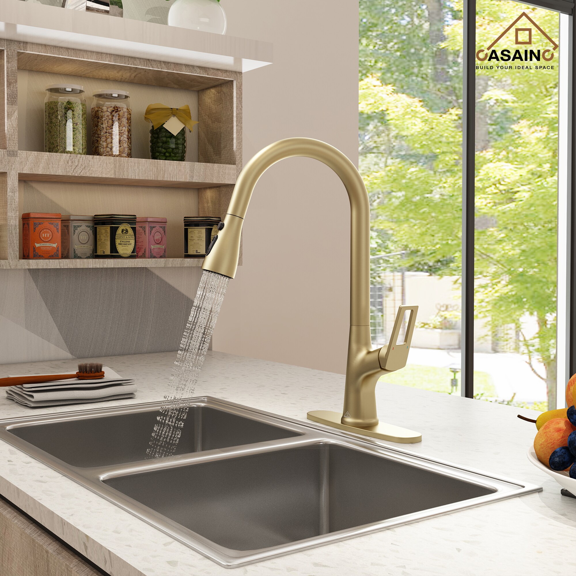 CASAINC CA-D4175-BG Kitchen-Faucets - View #3