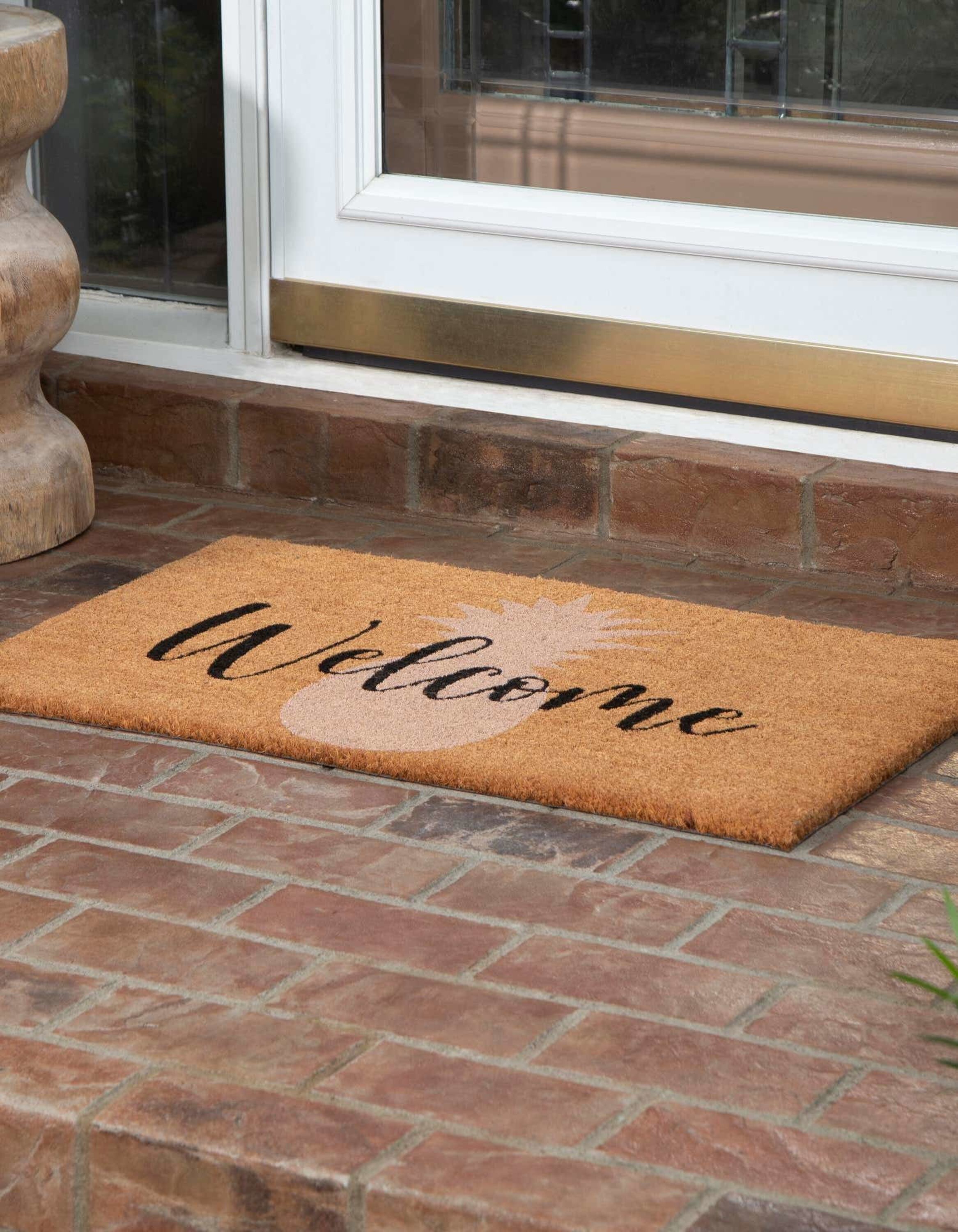 Farmhouse Boo Coir Door Mat