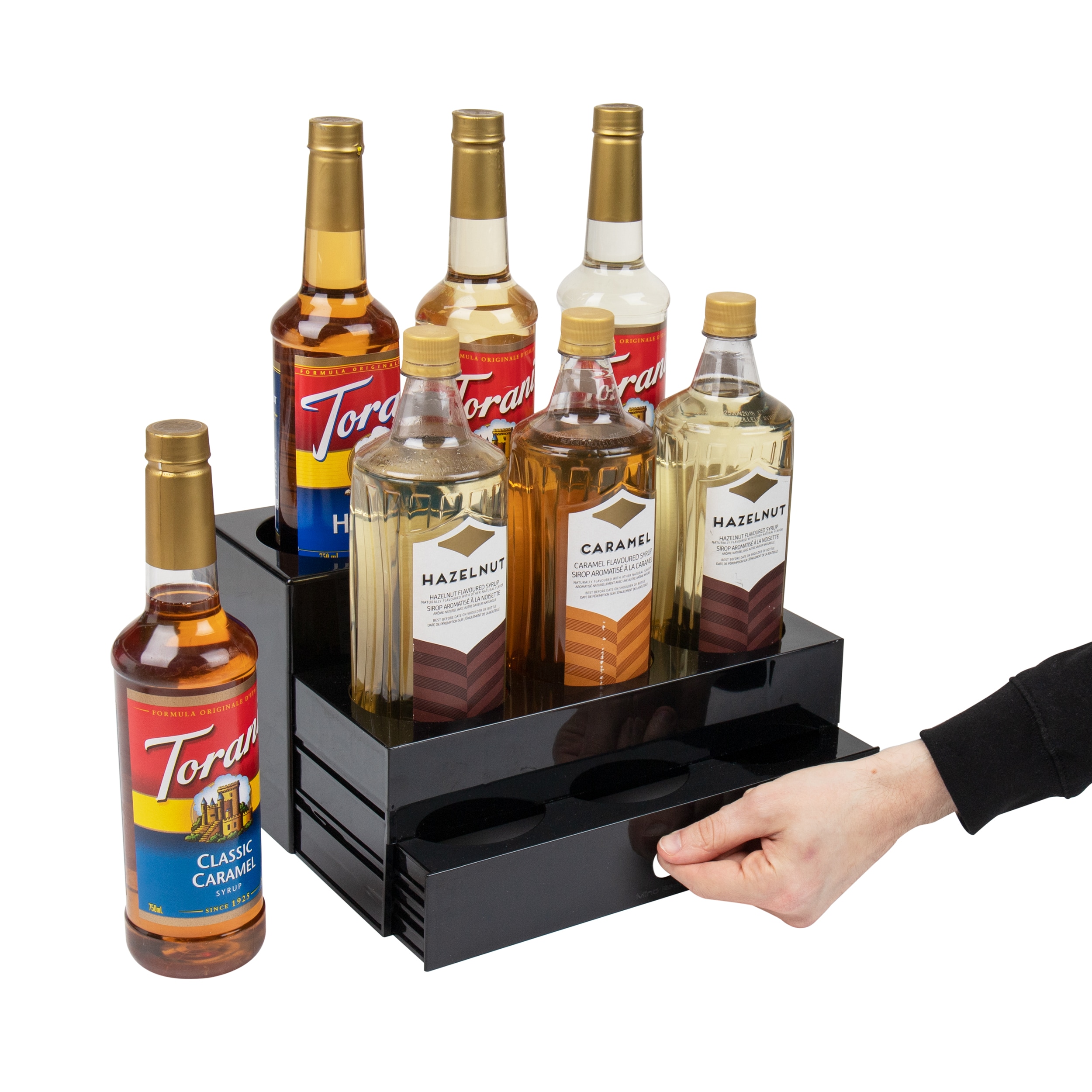 Mind Reader SYRUPH9-BLK Coffee-Beverage-Organizers - View #4