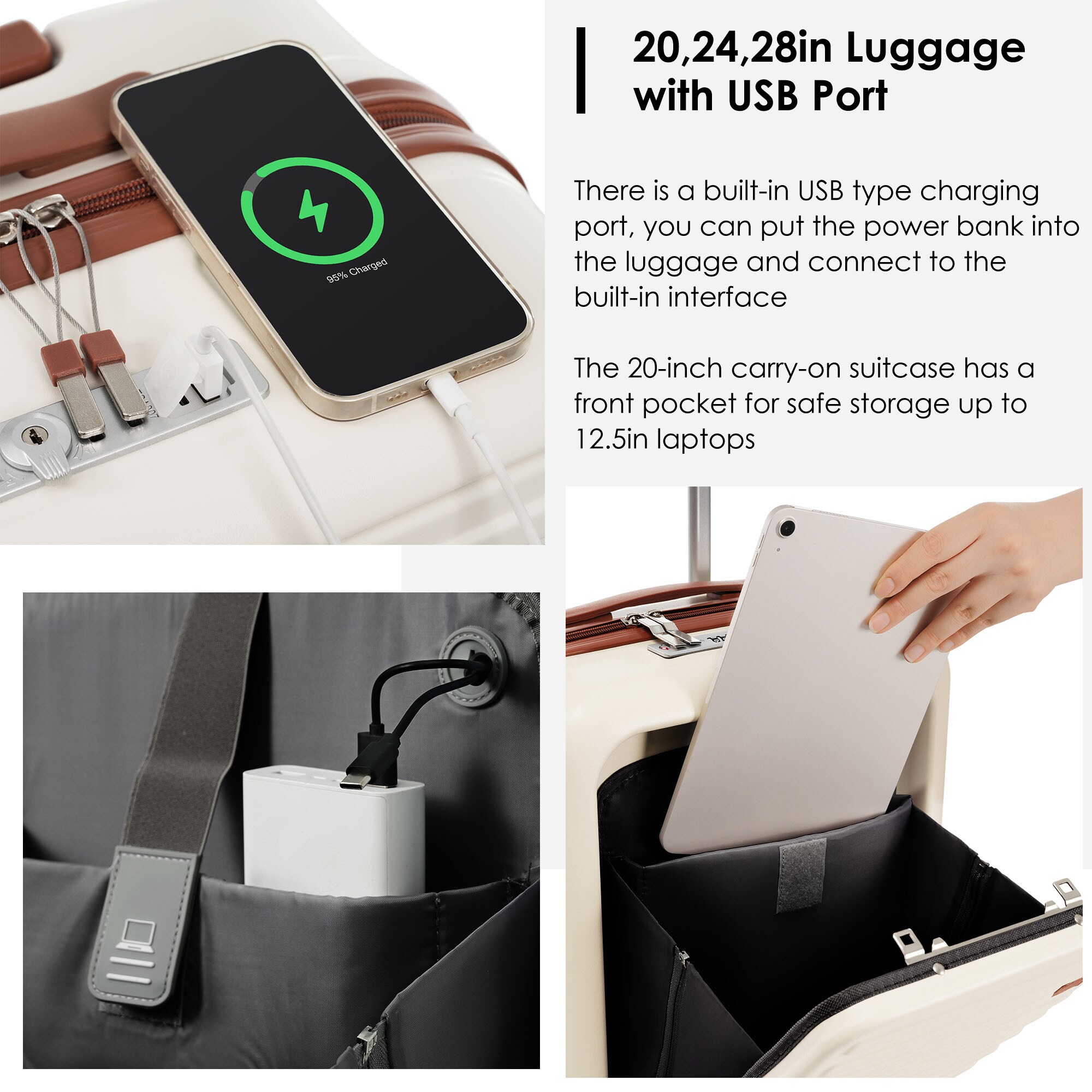 ModernLuxe L3P-N726P268997O Luggage-And-Luggage-Sets - View #3
