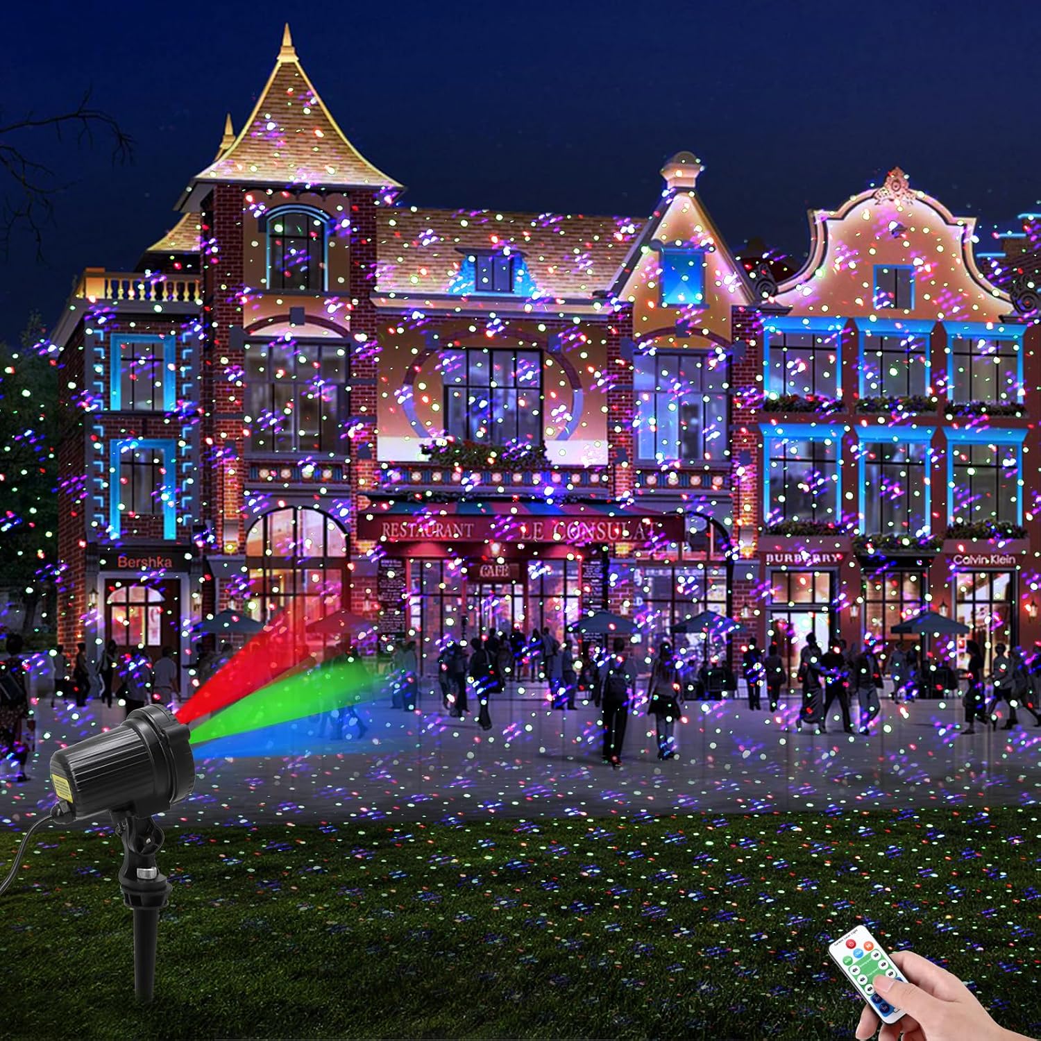 Etokfoks LET1125L42 Christmas-Light-Show-Projectors - View #5