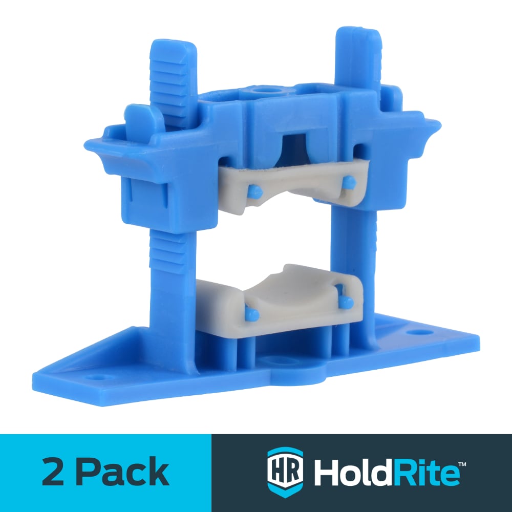 HoldRite 255Z2 2 -Pack 3/8-in to 1-in dia Plastic Adjustable clamp