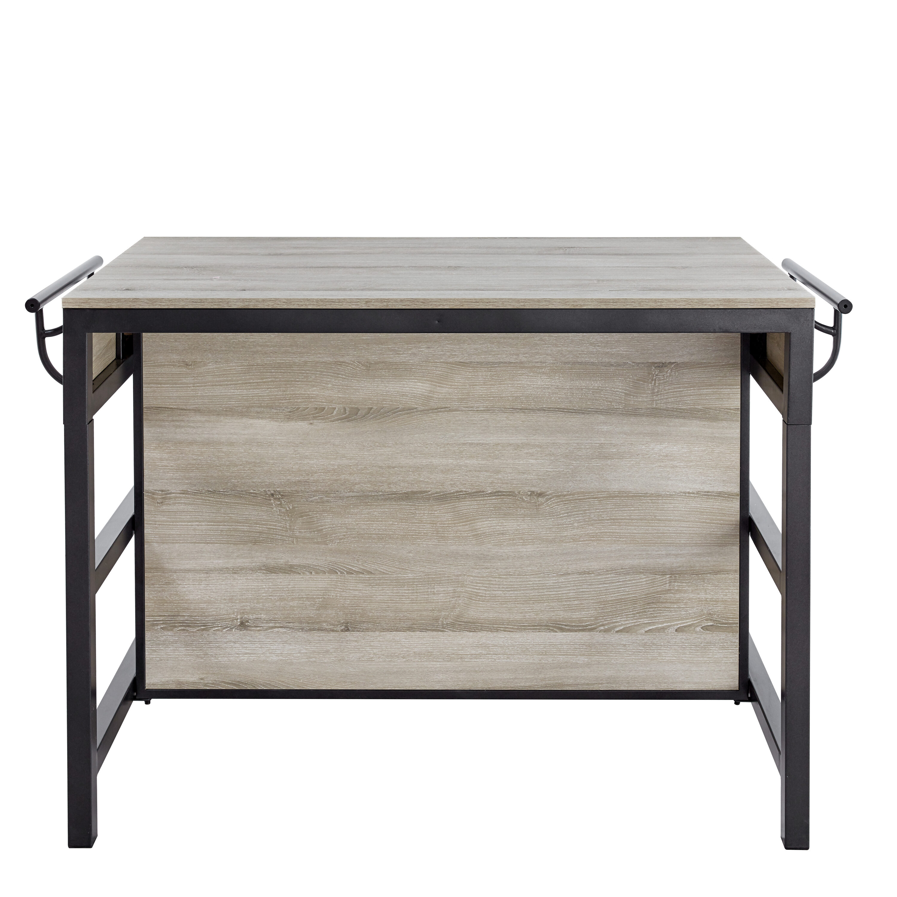 Driftwood Gray Transitional Counter Height Dining Table