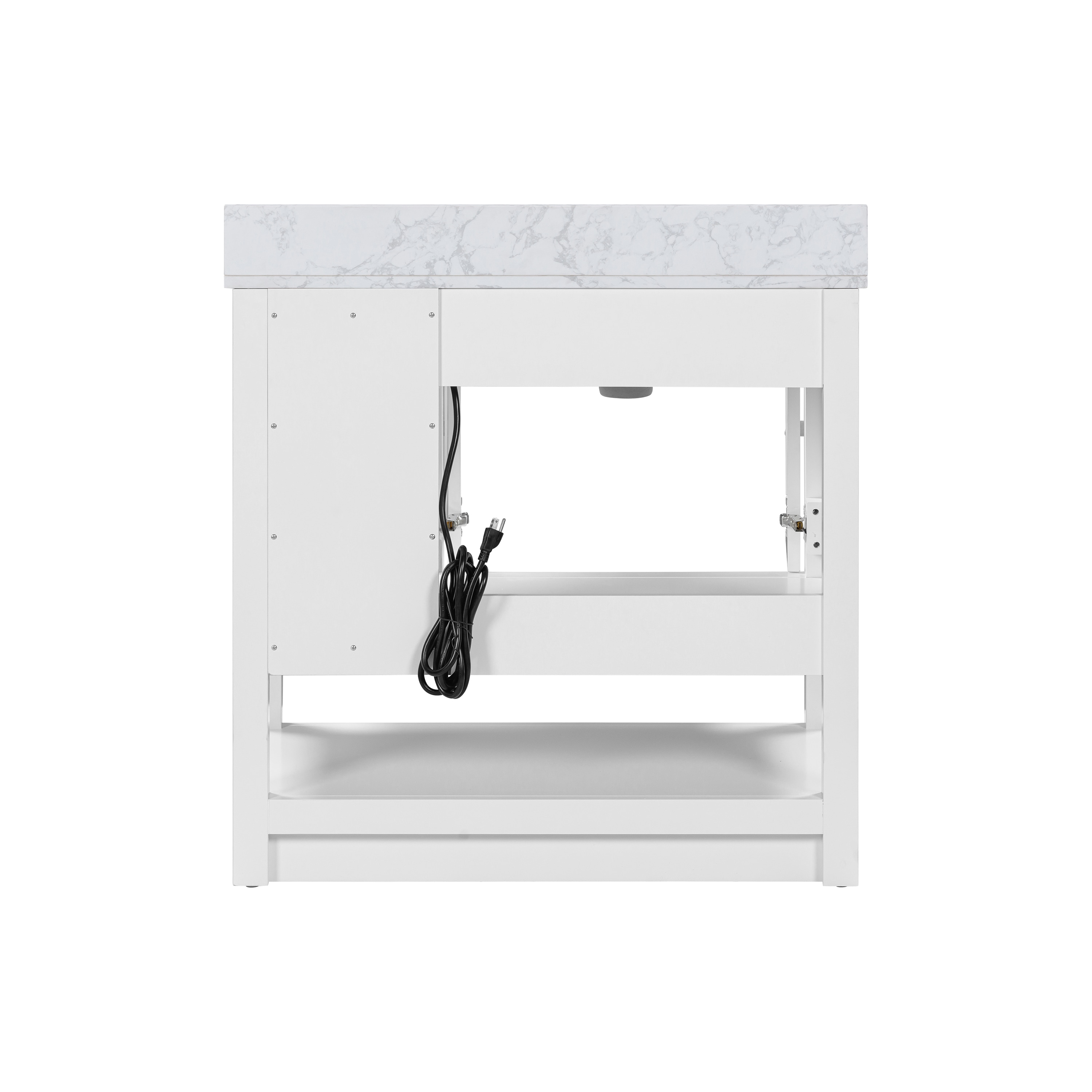 allen + roth L22090-VS36-WT Bath-Vanity-Combo - View #13