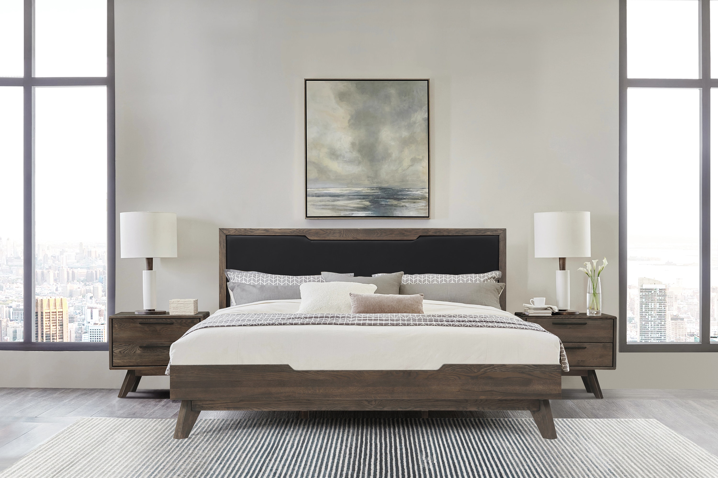 Armen Living LCAHLADG nightstands - View #10