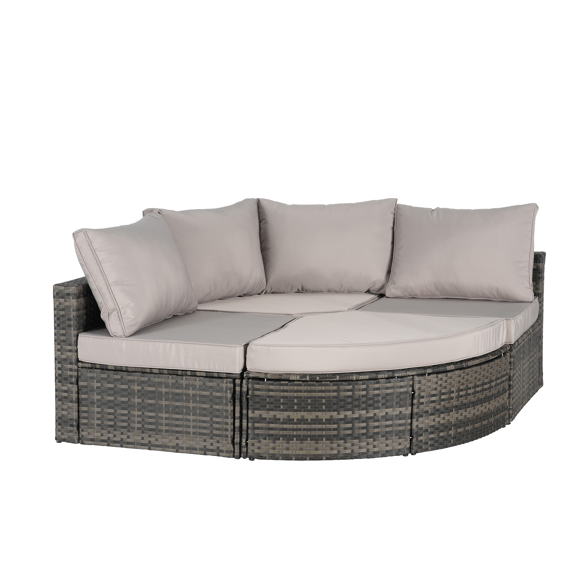 SINOFURN SYA020175GY Patio-Sofas-Daybeds - View #6